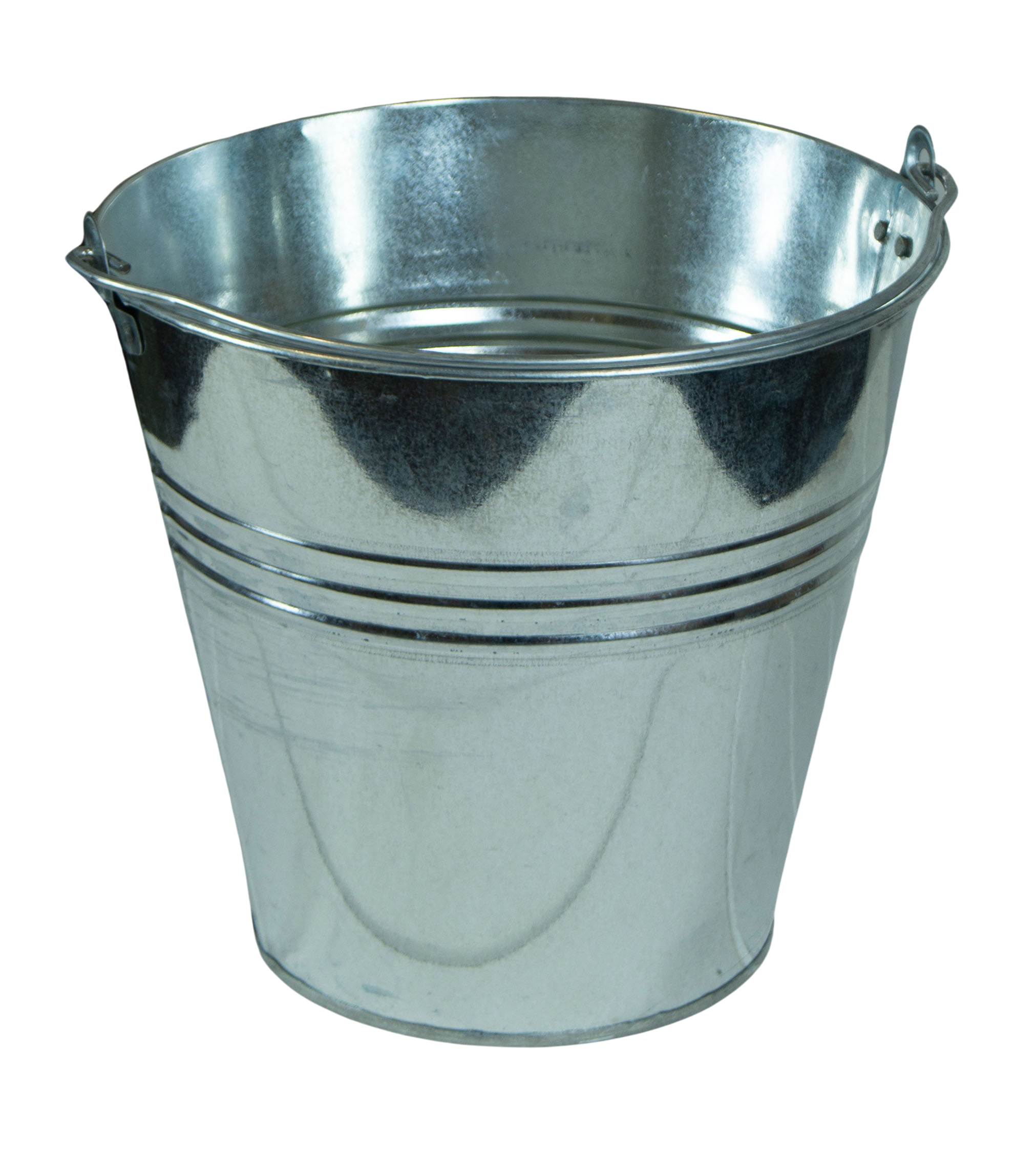 Zinkeimer silbergrau 7L Eimer