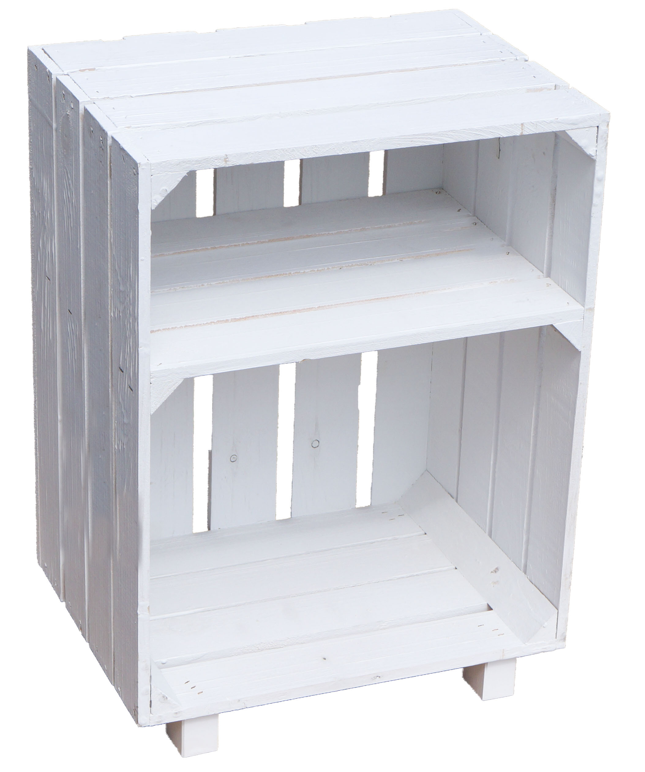 Table de chevet blanche avec compartiment de rangement