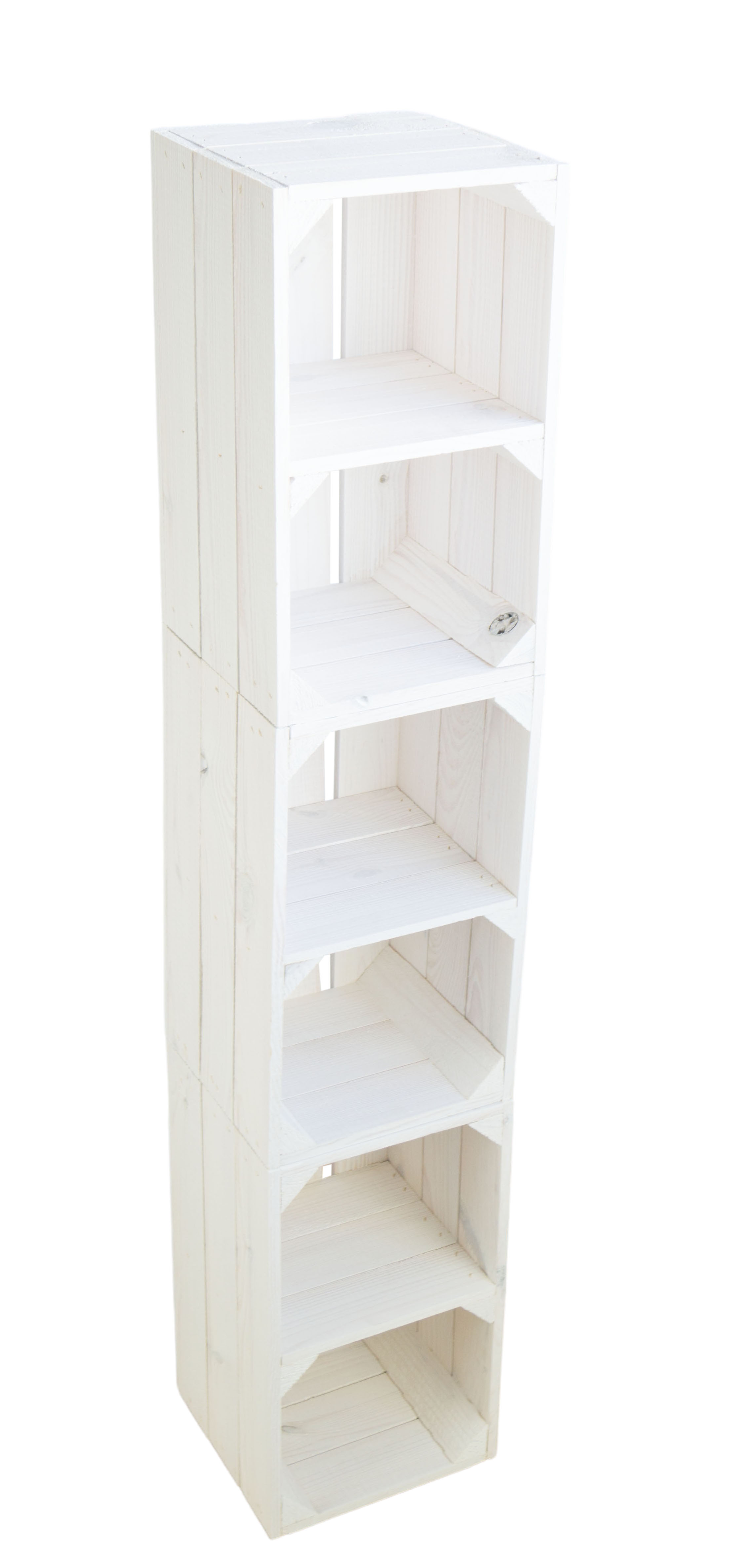 Etagère "Hilde" blanc avec plateau central
