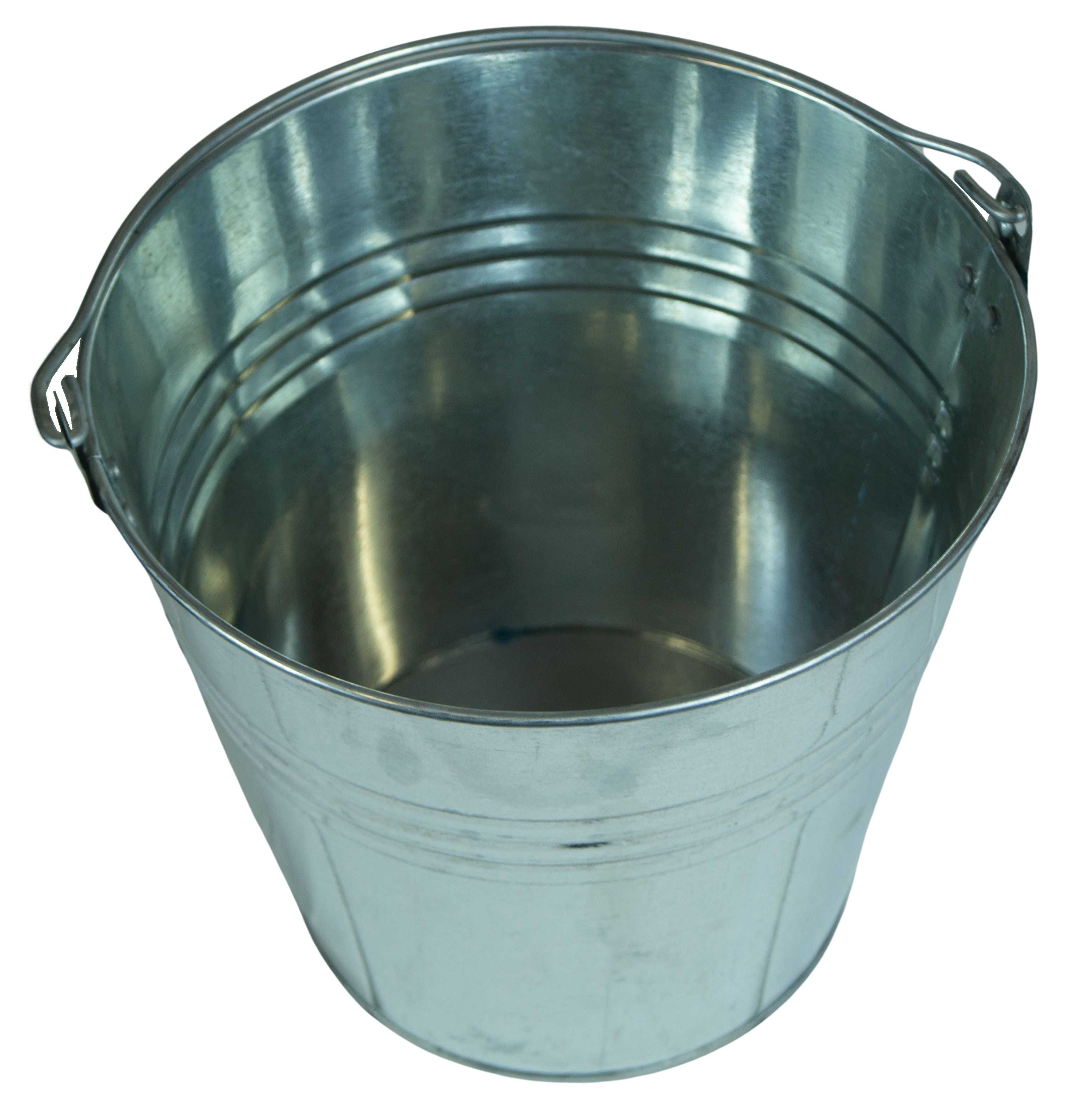 Zinkeimer silbergrau 10L Eimer