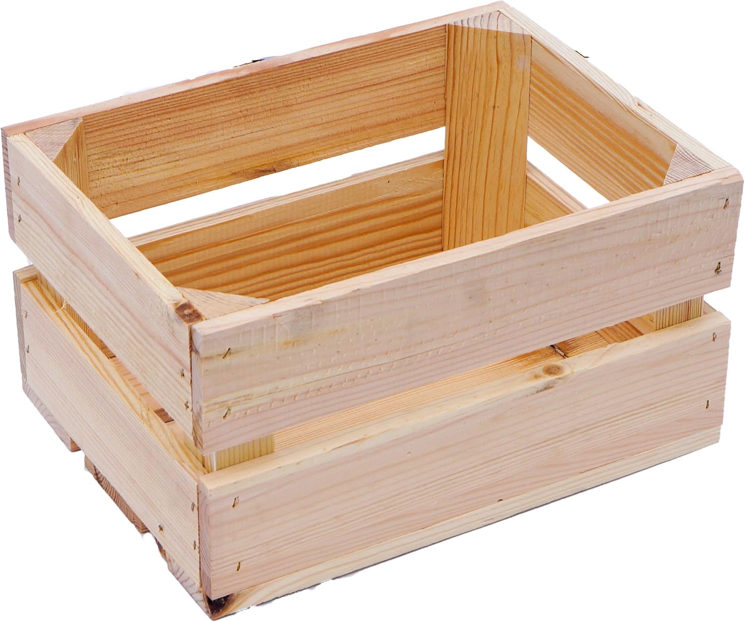 Kleine Holzkiste  "Frieda" Natur Dekokiste Weinkiste Weinkiste Geschenkkiste