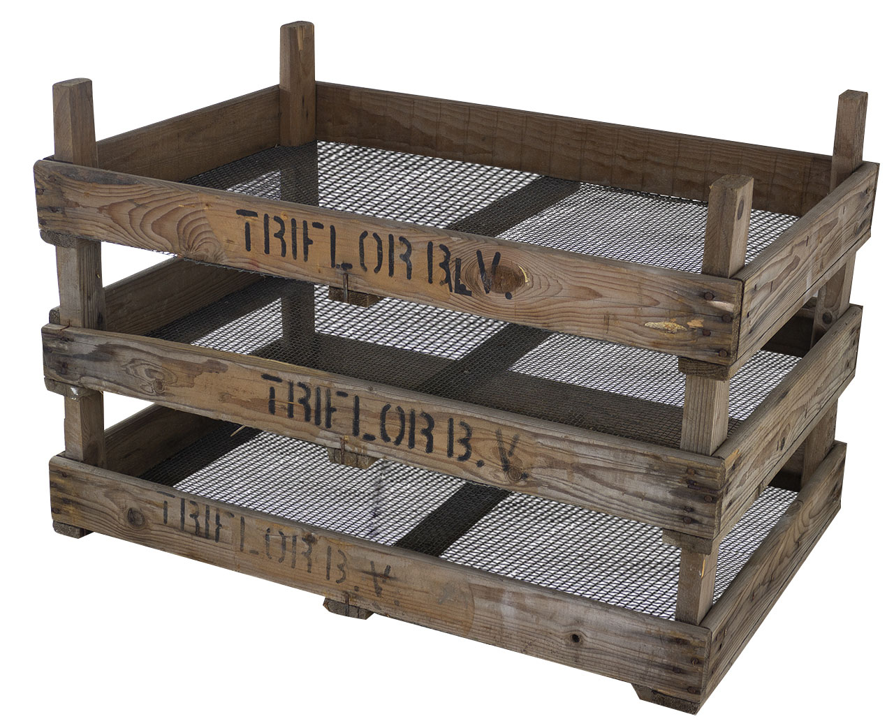 B-Ware Tulpen Zwiebelsieb 75x51x9cm Steigen Nüsse und Obst Trockensiebe