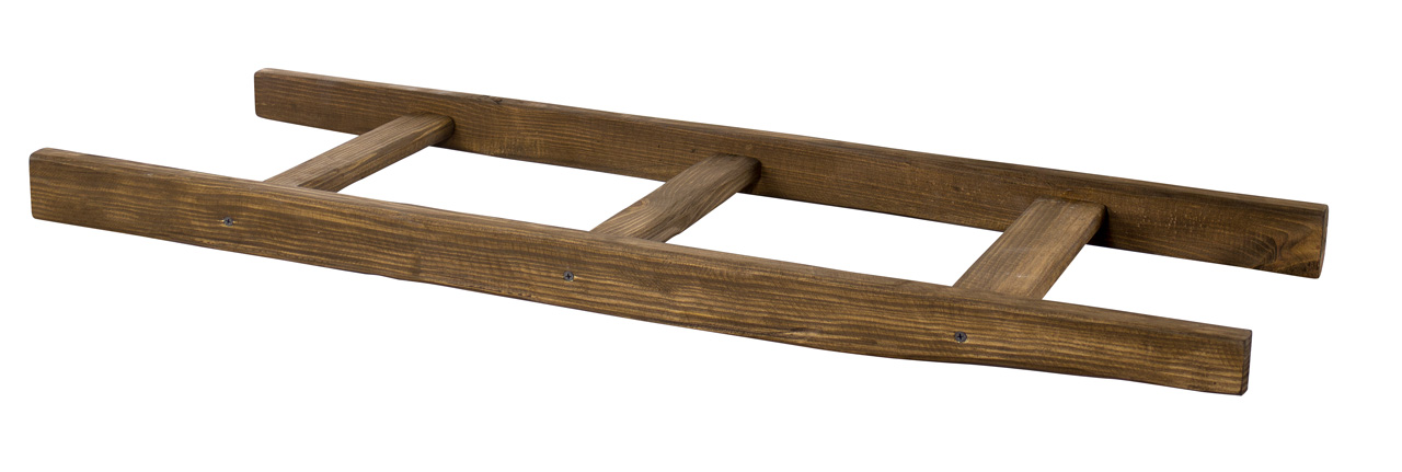 Holzleiter Altländer Art 100cm Neu Braun