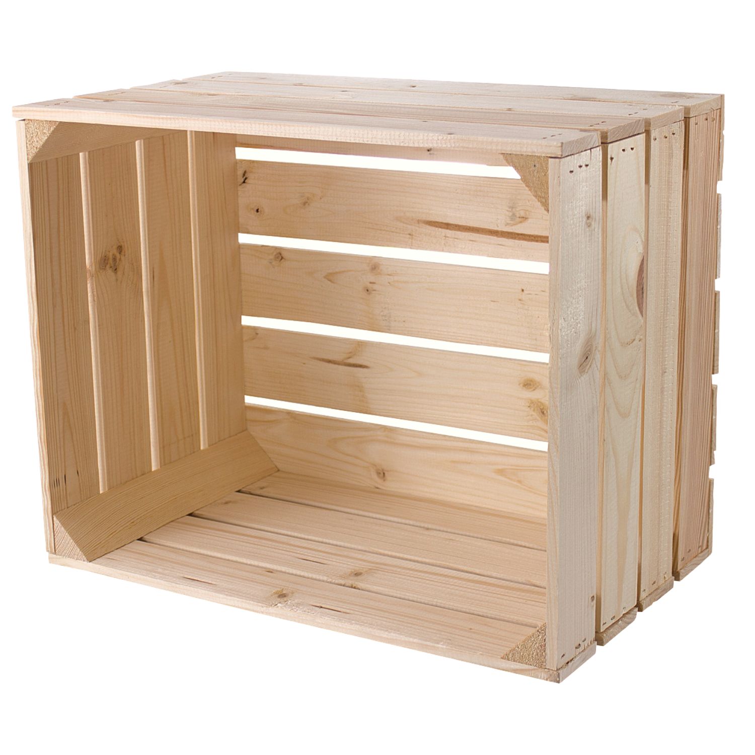 4 x  Holzkisten "Johanna" - NEU
