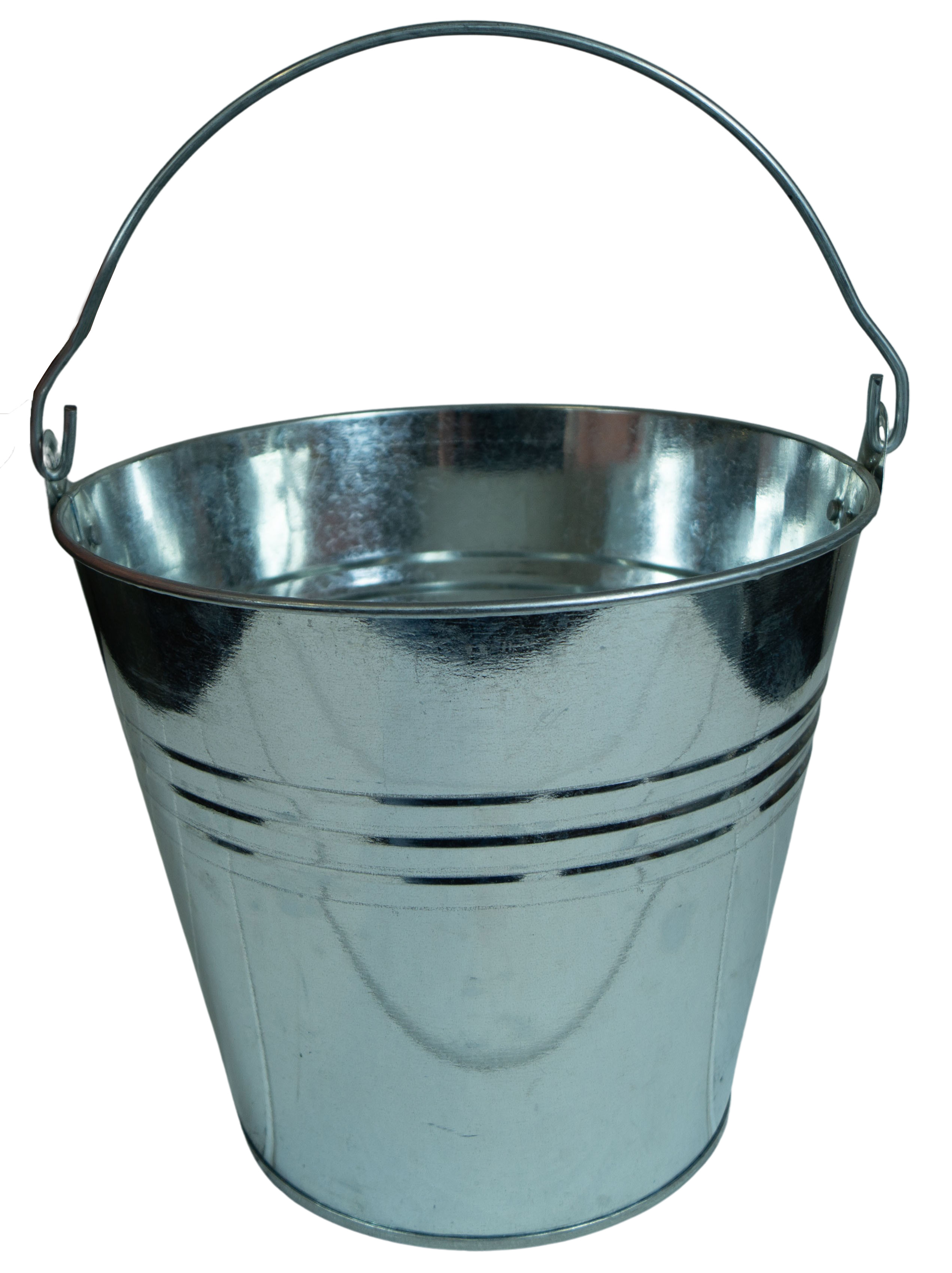 Zinkeimer silbergrau 10L Eimer