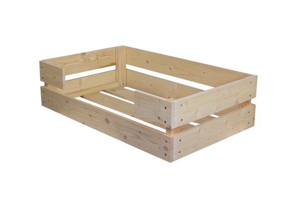 Hundebett Rocky Natur mit Kissen 80x50x21cm