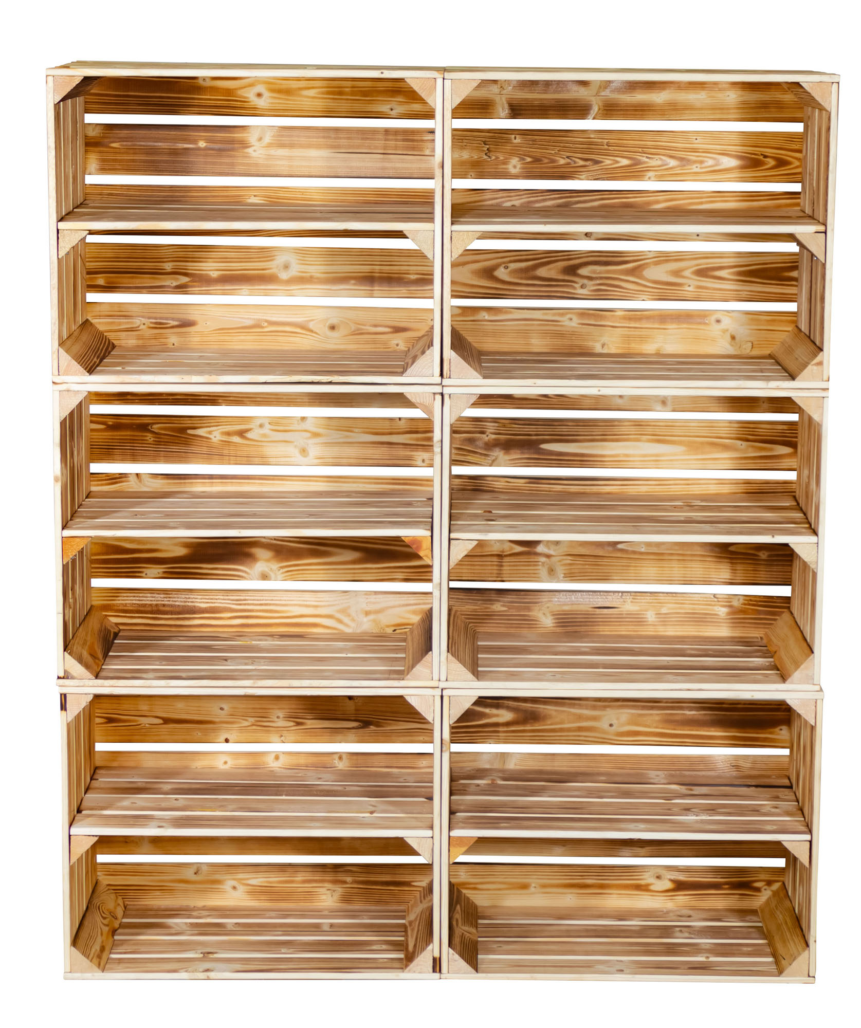 Étagère à chaussures avec 12 niveaux Armoire à chaussures, rangement de chaussures, organisateur de chaussures, pour jusqu'à 24 paires de chaussures, pour le salon, l'entrée (Flammé)