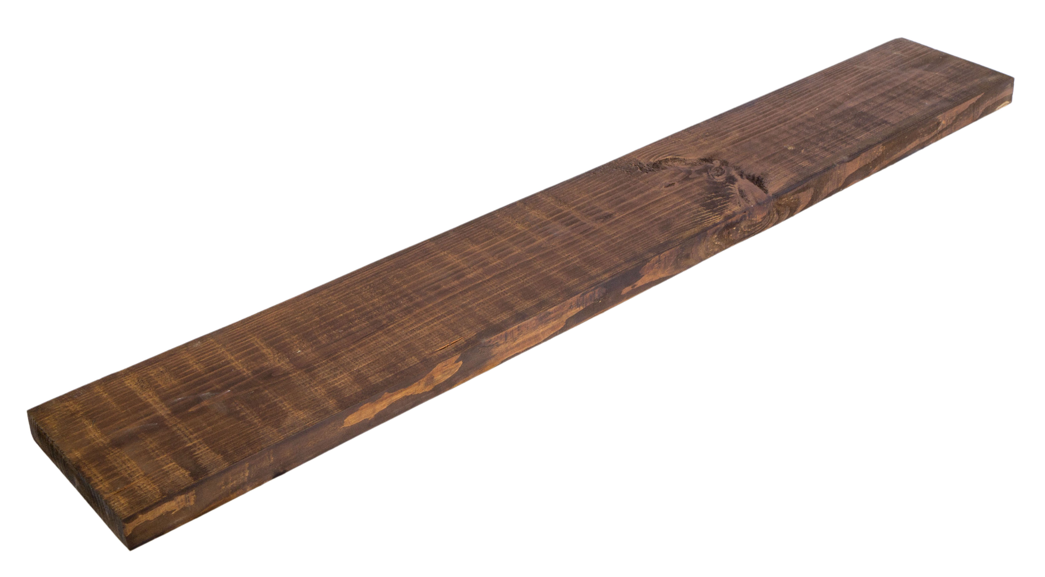 neue grosse Holplanke Palisander 100cm x 14,5cm Holzstärke 3cm aus Nadelholz