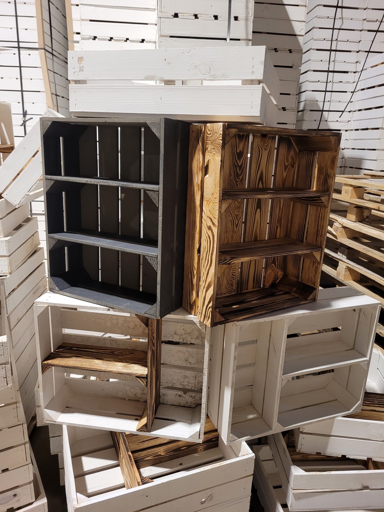 3er Obstkisten 2te Wahl Überraschungspaket aus Retouren 50 x 40 x 15cm Kisten