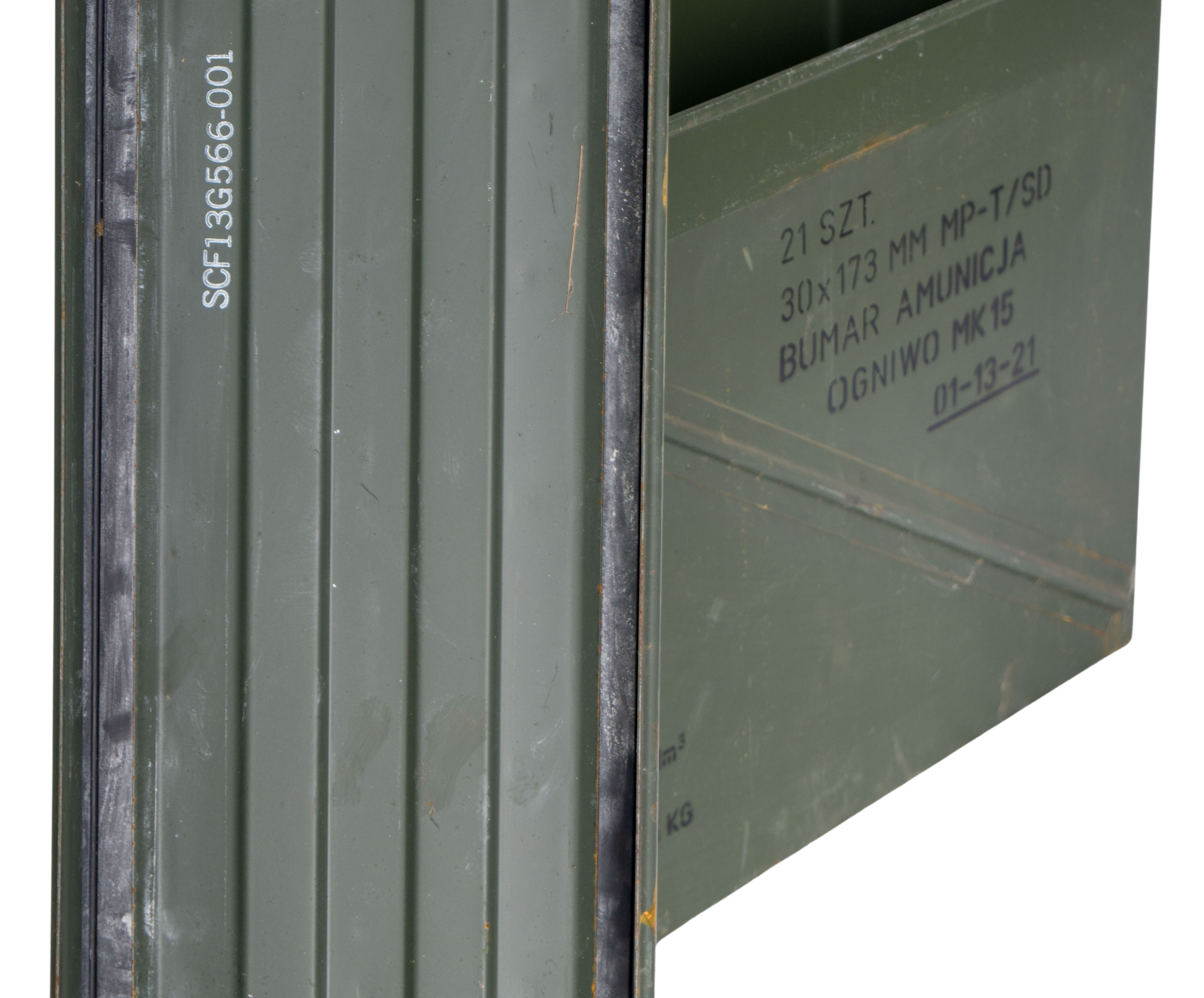 grande boîte à munitions métal mk-15 boîte de rangement boîte militaire boîte à munitions