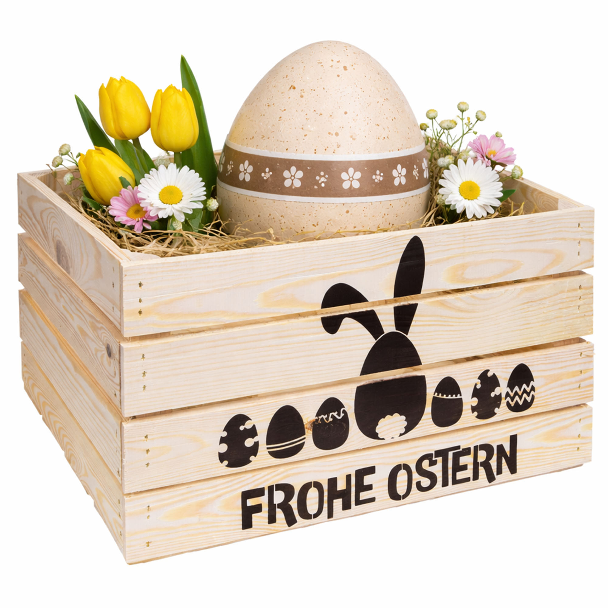 Natur Neu Osterkiste (Hase und Eier)