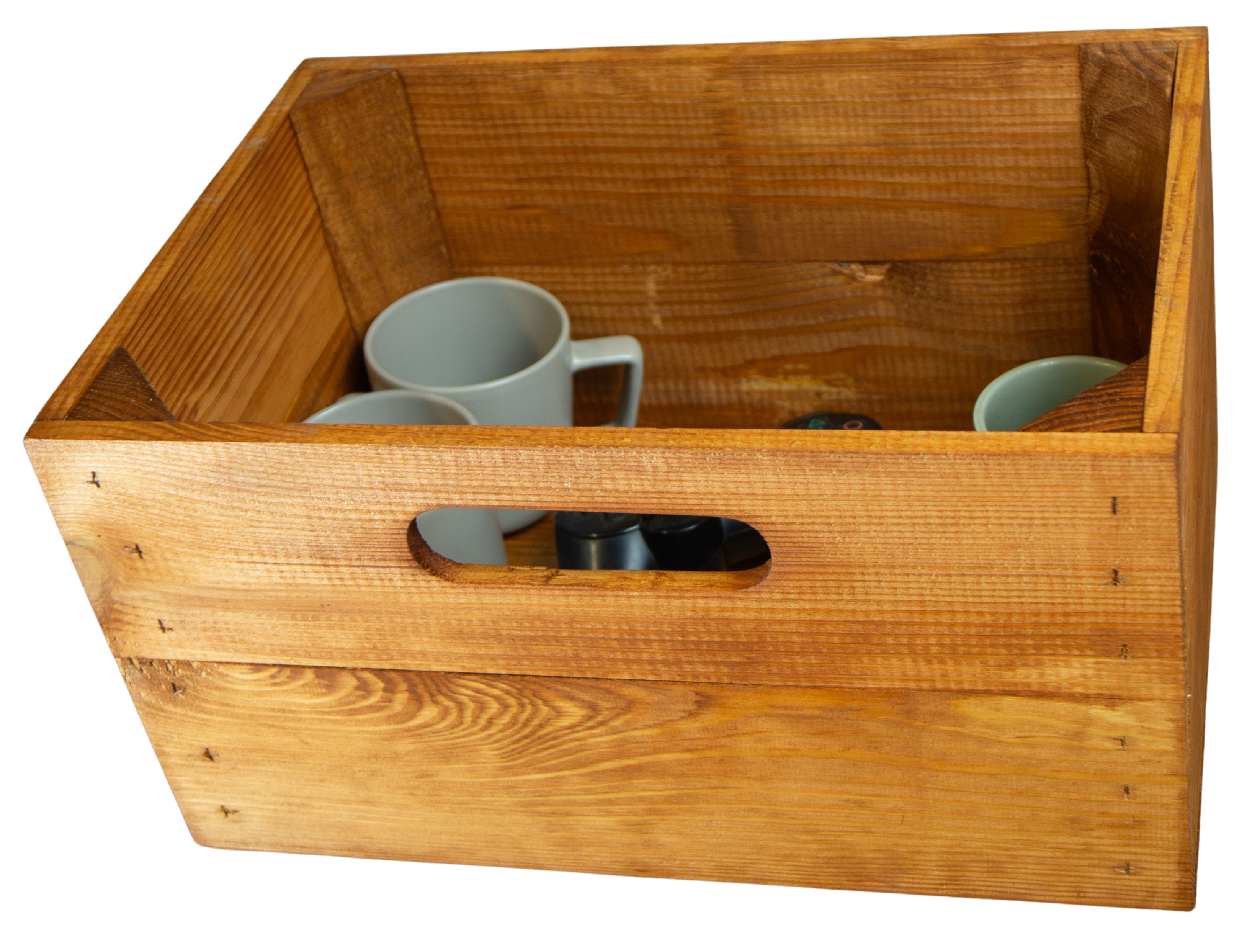 Boîte en bois noir émaillé convenant aux étagères Kallax et Expedit Insert pour étagère