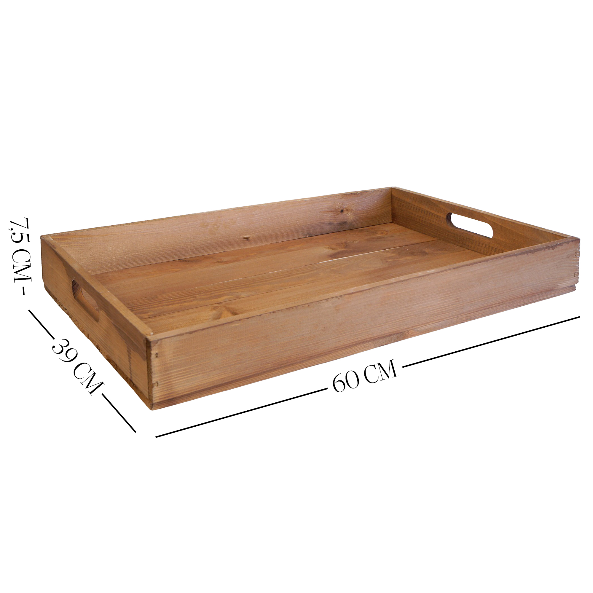 Tablett Marron