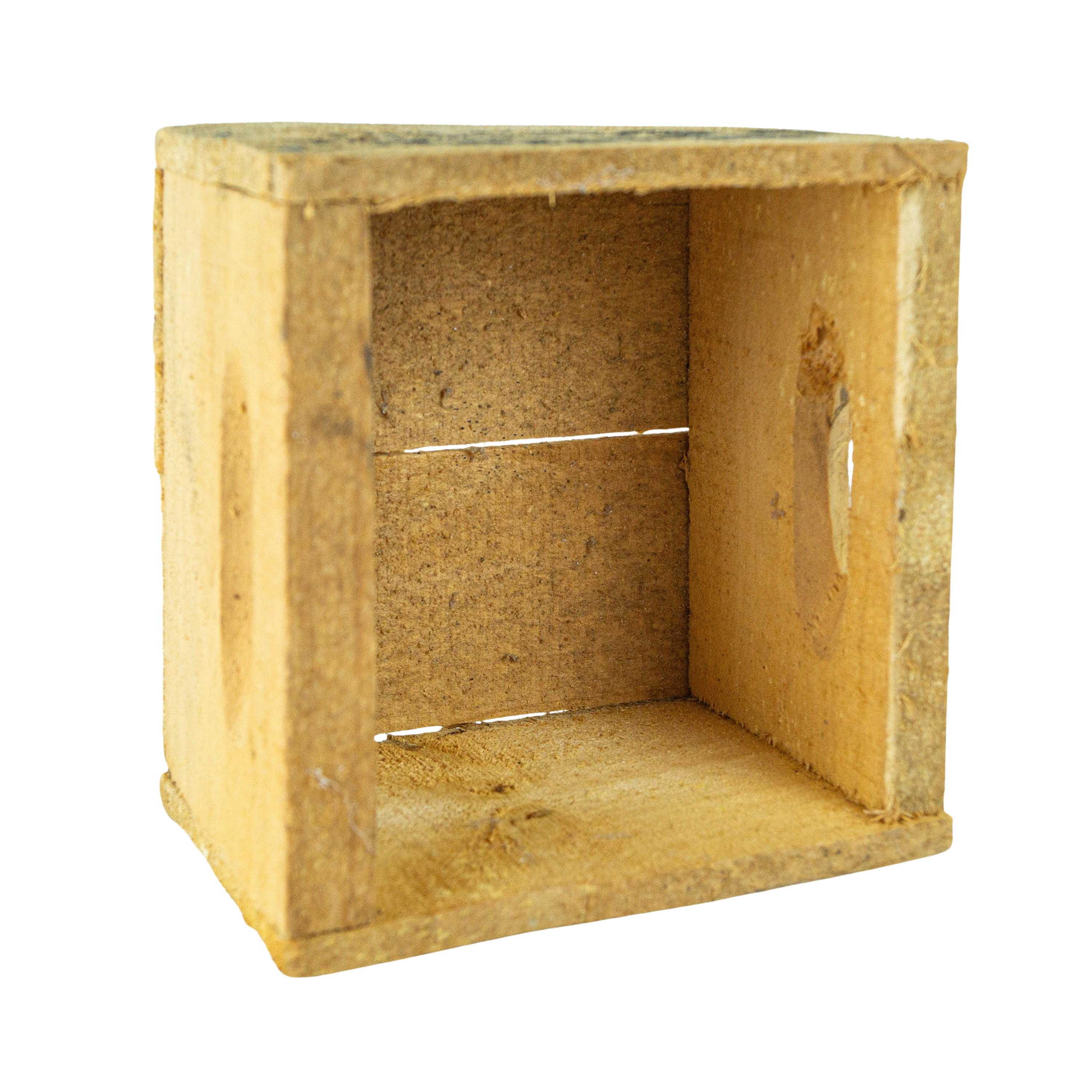 alte Holzkiste Number in verschiedenen Grössen Coffee 14x15x 9,5cm