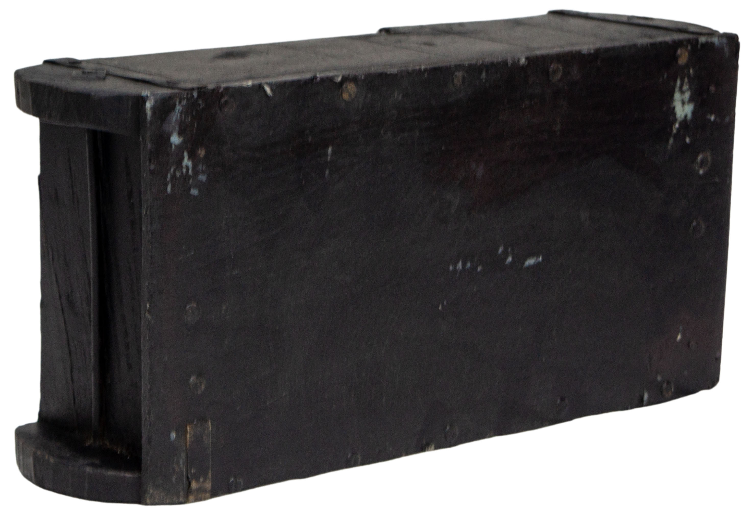 Original indische Ziegelform schwarz einfach