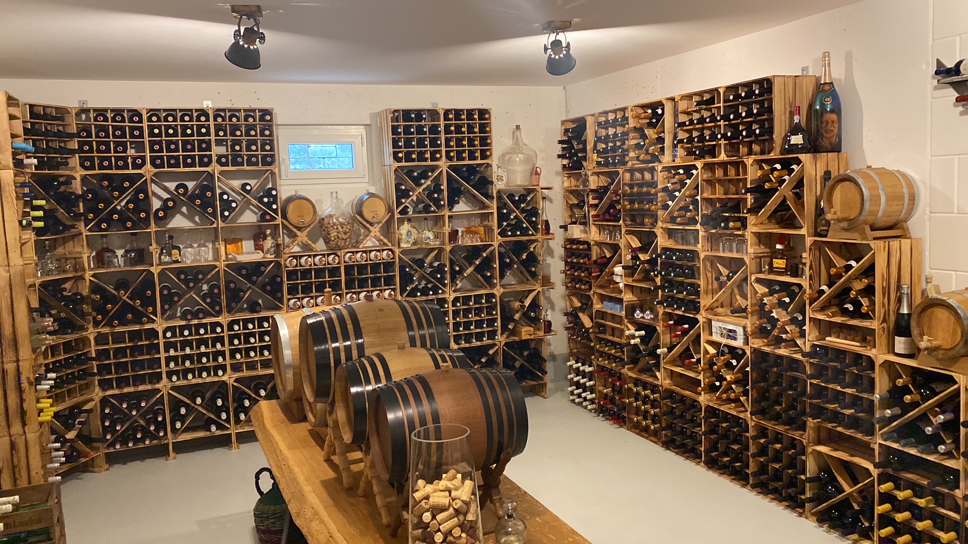 Casier à vin "16er" flammé