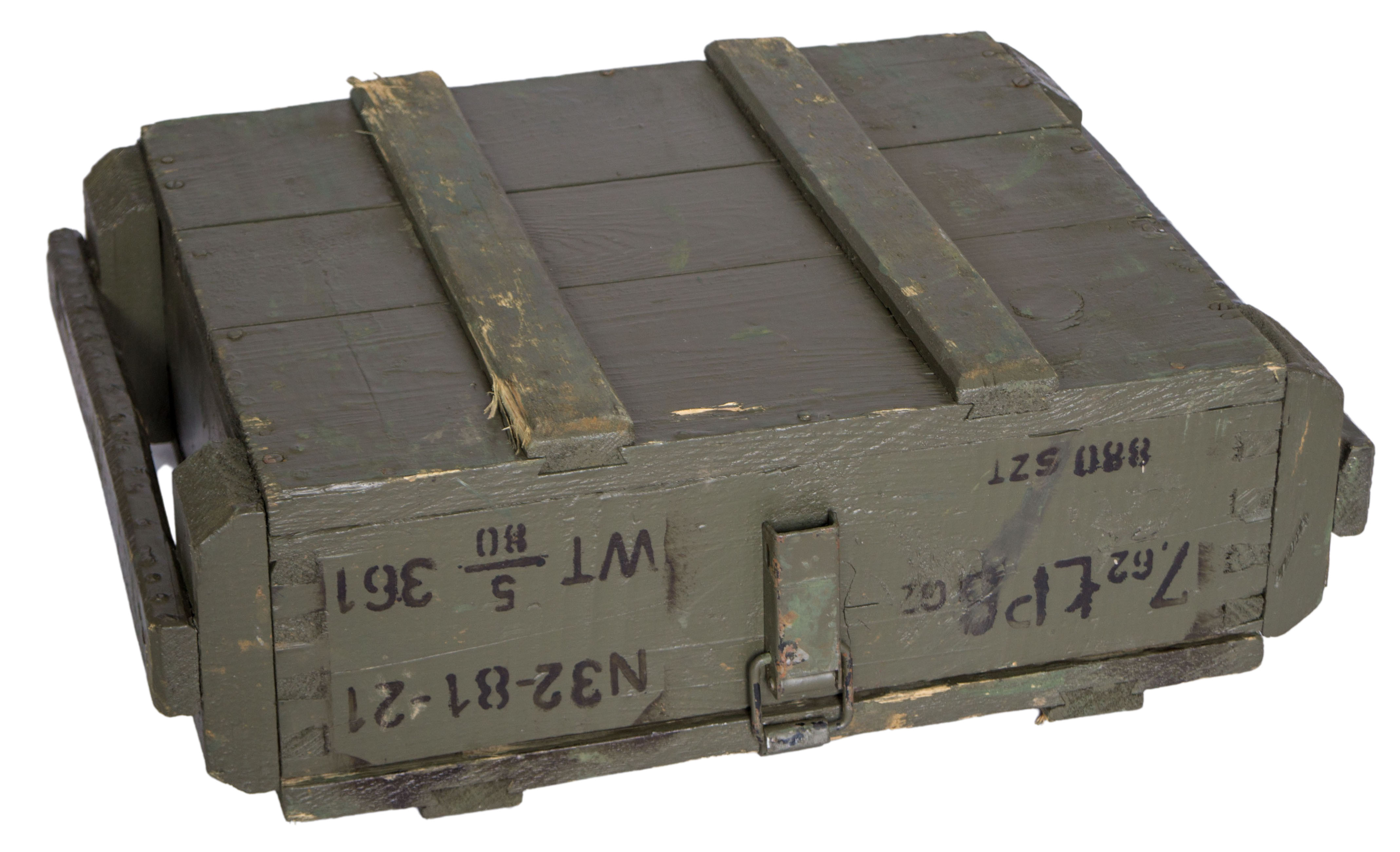 Boîte Munitions 17.62 Vert (T45 Vert) Armeekiste Bundeswehrkiste Trésor
