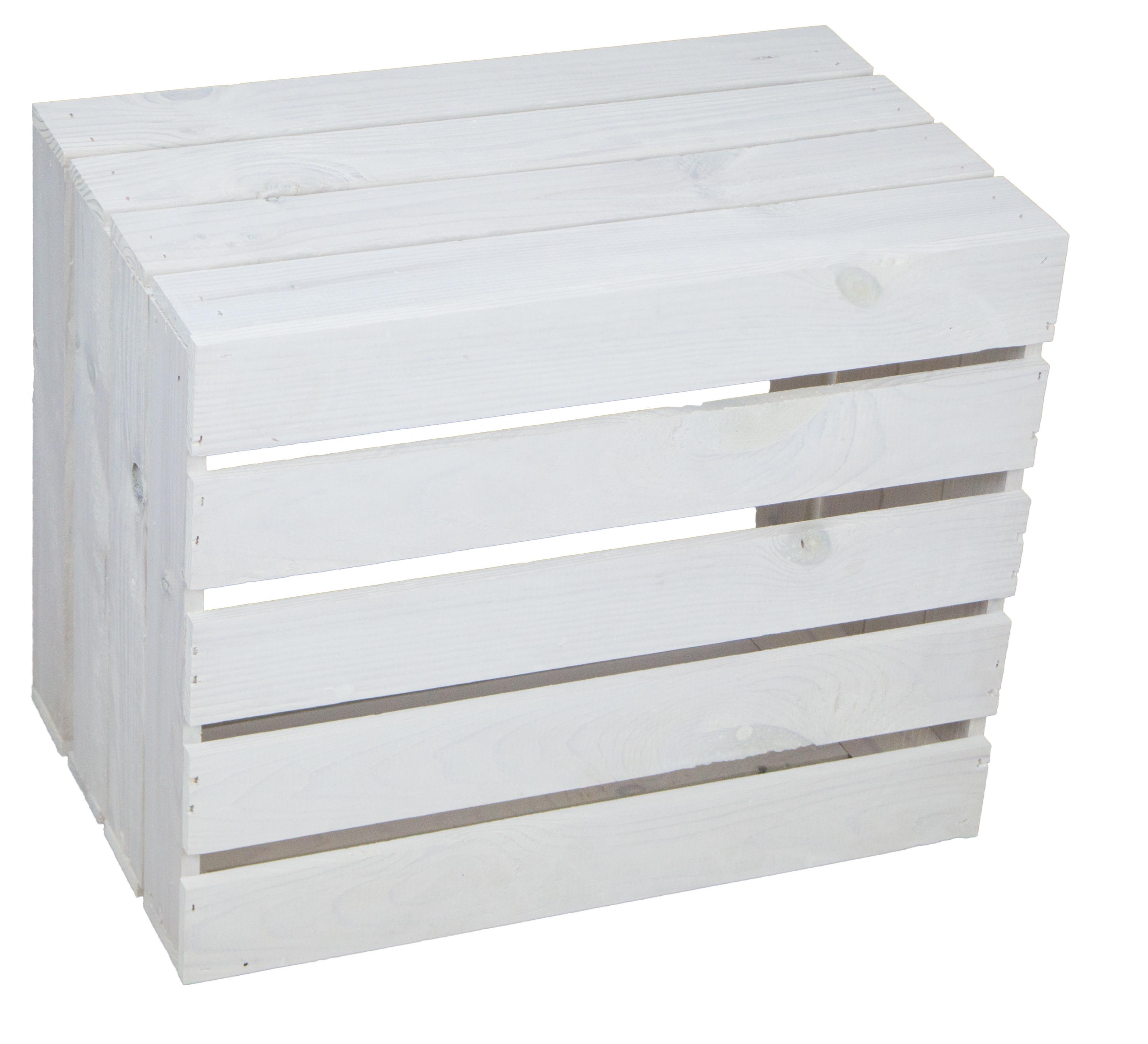 set de 4 boîtes de fruits "Johanna"  mélange blanc glacé avec croix flammée