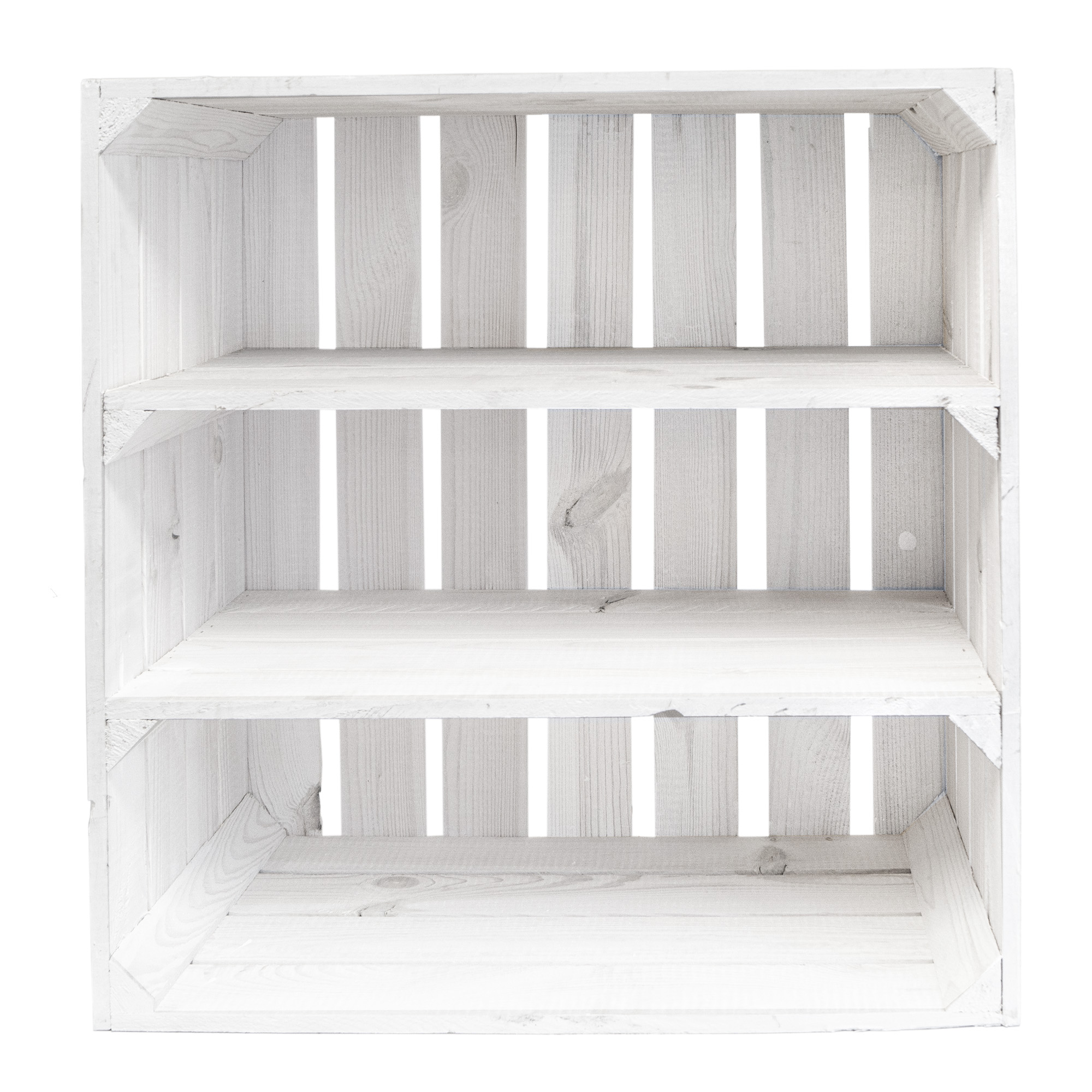 étagère caisse à fruits "Tamme" - blanc