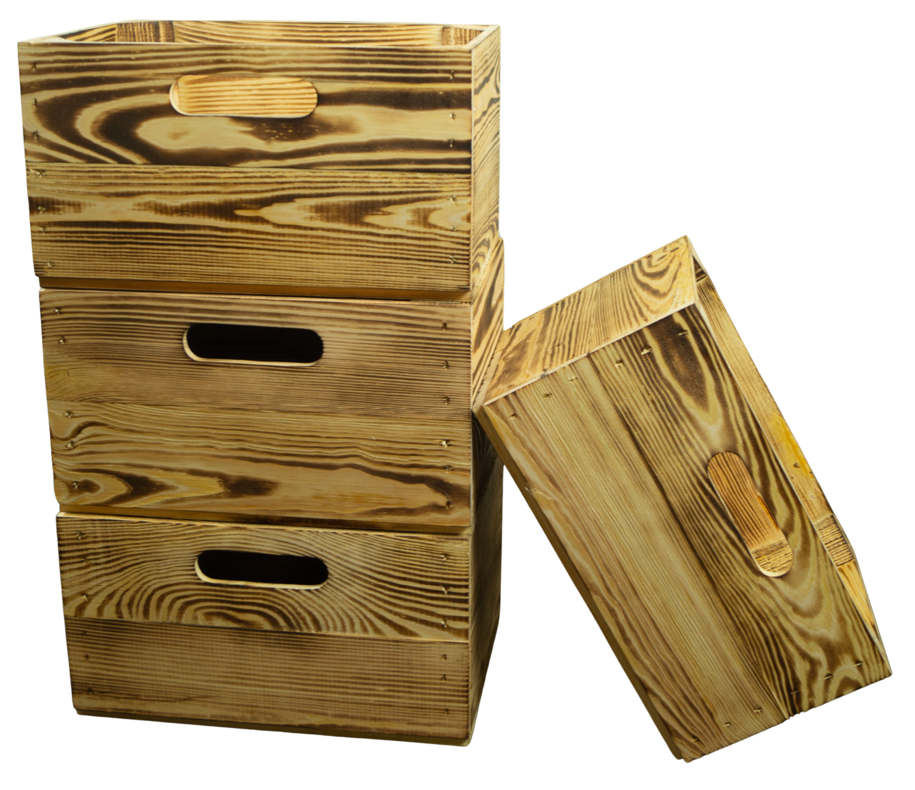 Boîte en bois noir émaillé convenant aux étagères Kallax et Expedit Insert pour étagère