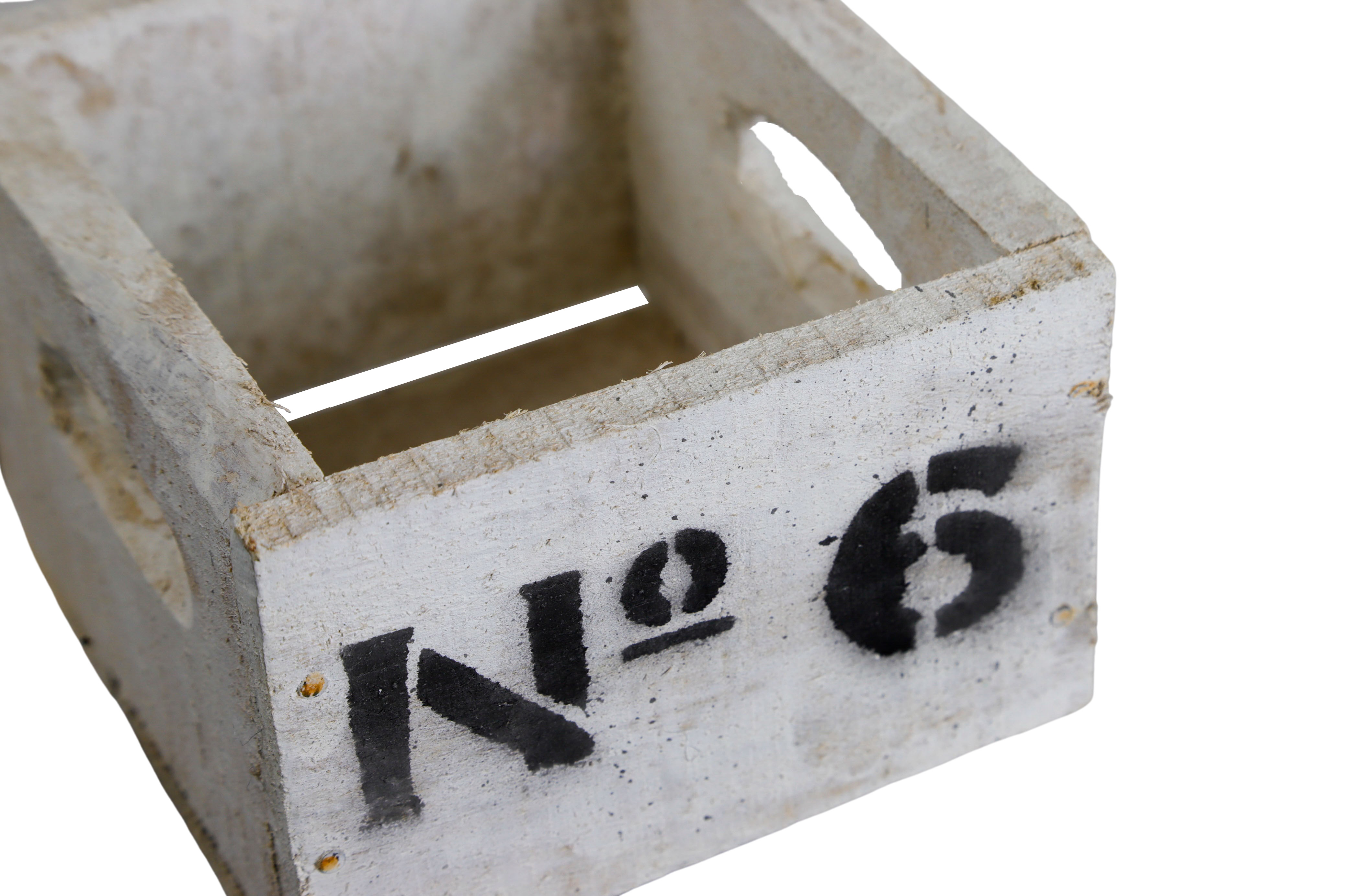 Kopie von alte Holzkiste Weinkiste Obstkiste Number in verschiedenen Grössen Vintage Upcycling DIY No6