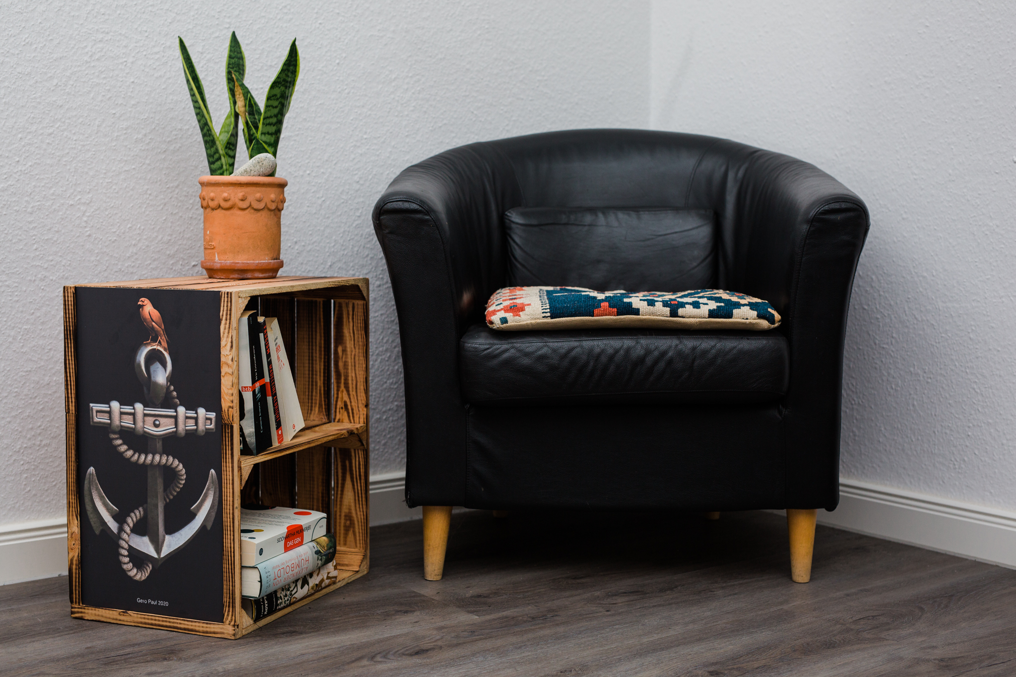 Johanna geflammt Quer inkl. Bild Anchor Bird