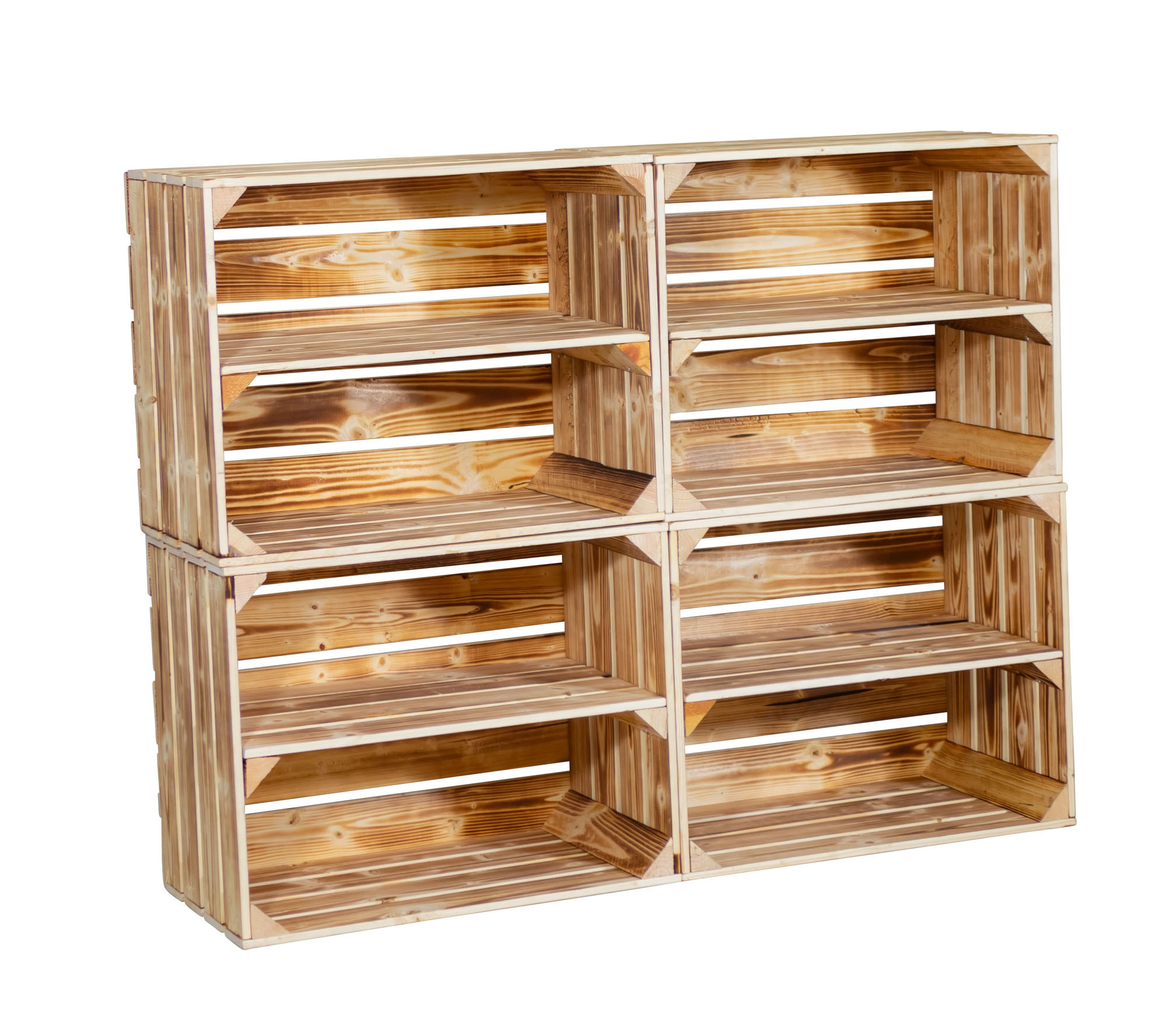 Étagère à chaussures avec 8 niveaux Armoire à chaussures, rangement de chaussures, organisateur de chaussures, pour jusqu'à 16 paires de chaussures, pour le salon, l'entrée (Flammé)
