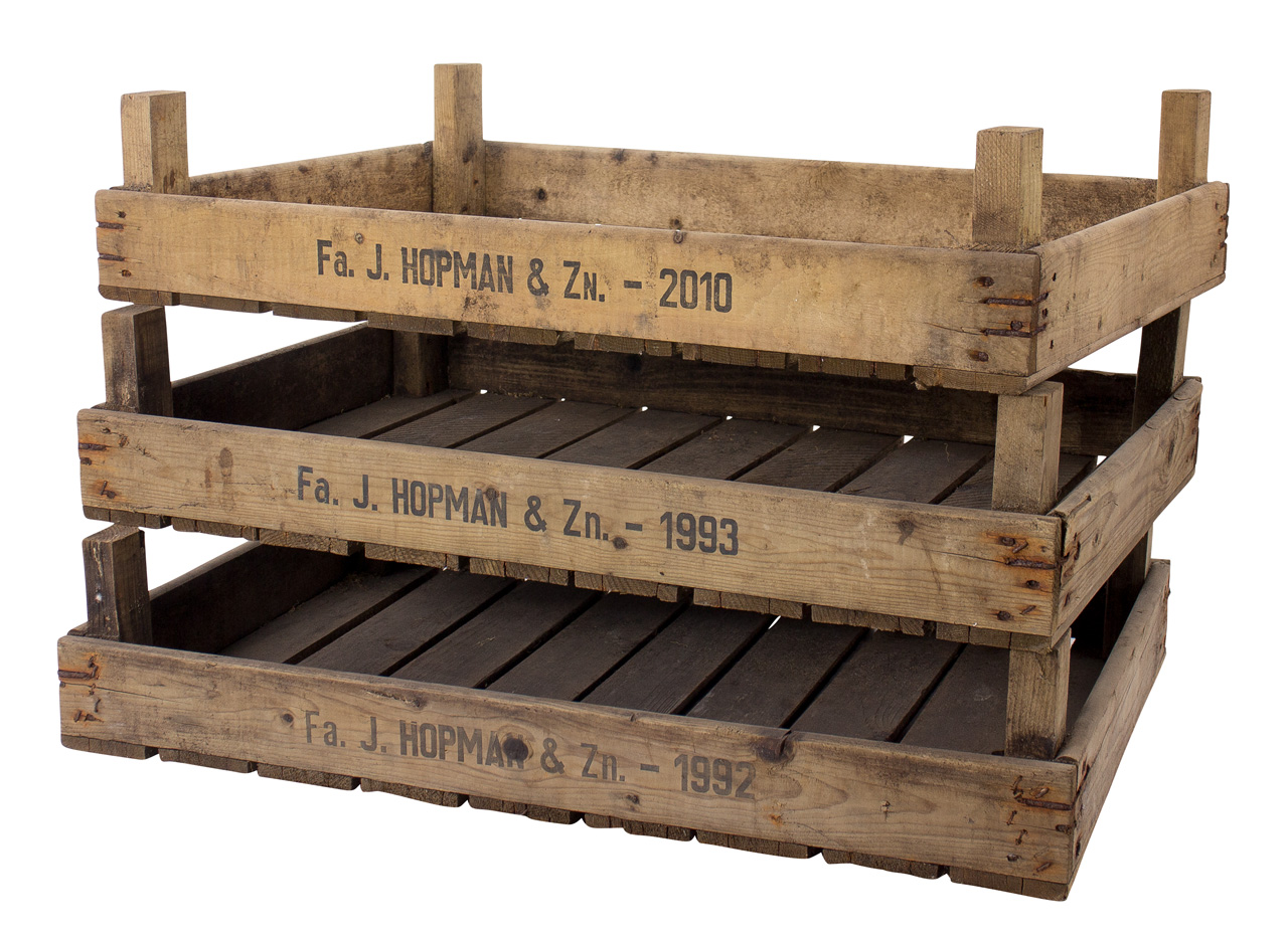 Stabile grosse Holzsteige 75x51x9cm