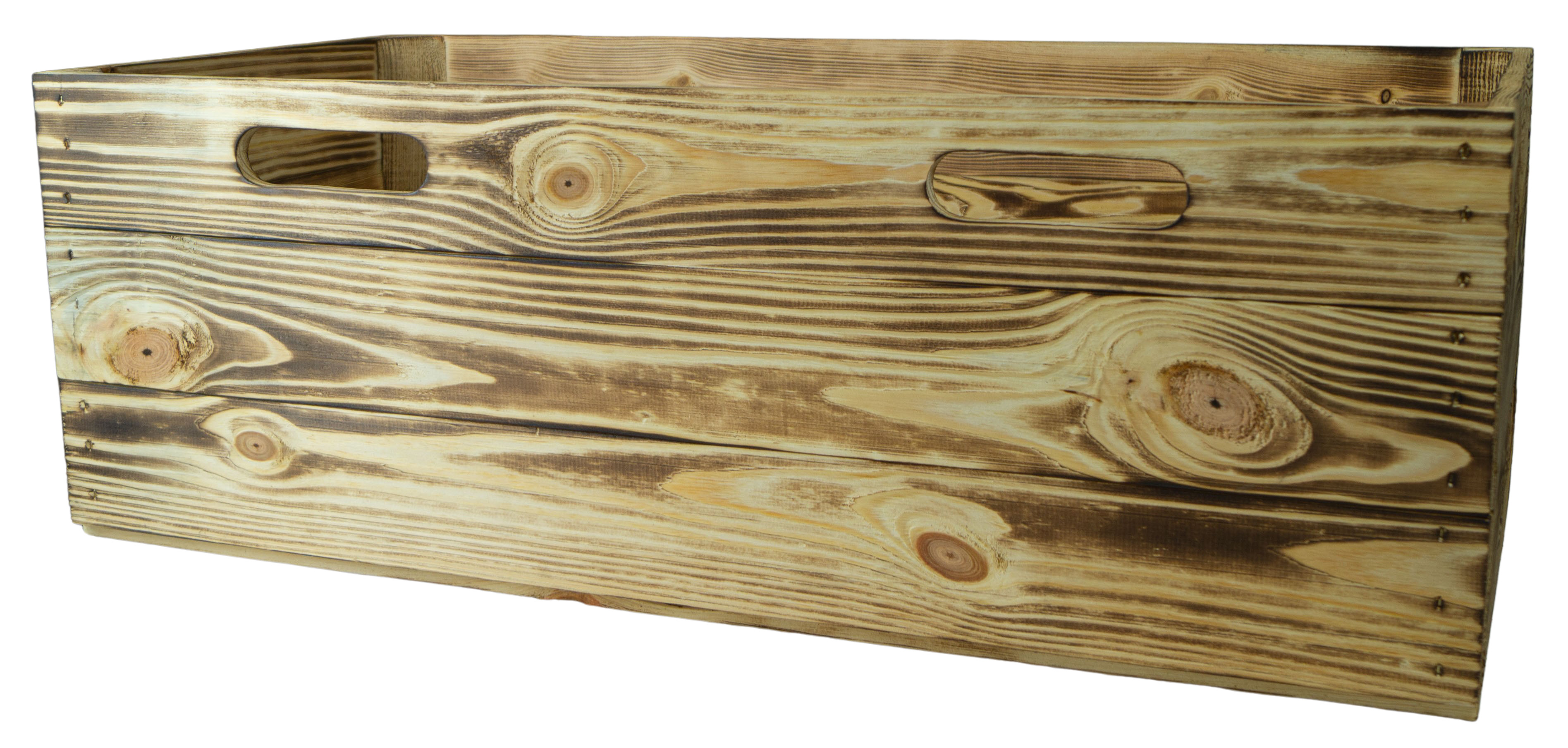 Boîte en bois noir émaillé convenant aux étagères Kallax et Expedit Insert pour étagère
