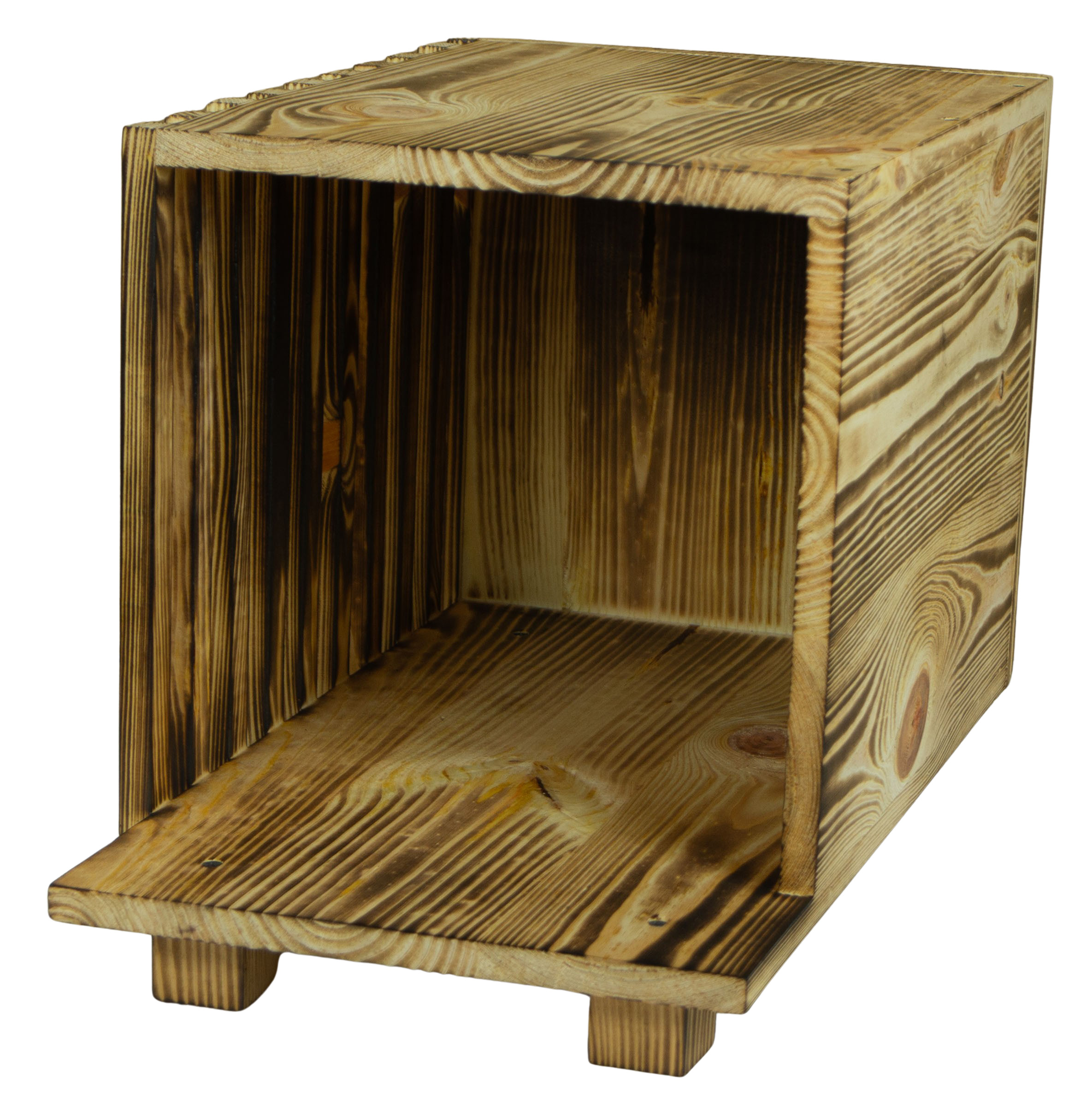 Hundebett Balu weißem shabby mit Kissen 90x57x45cm