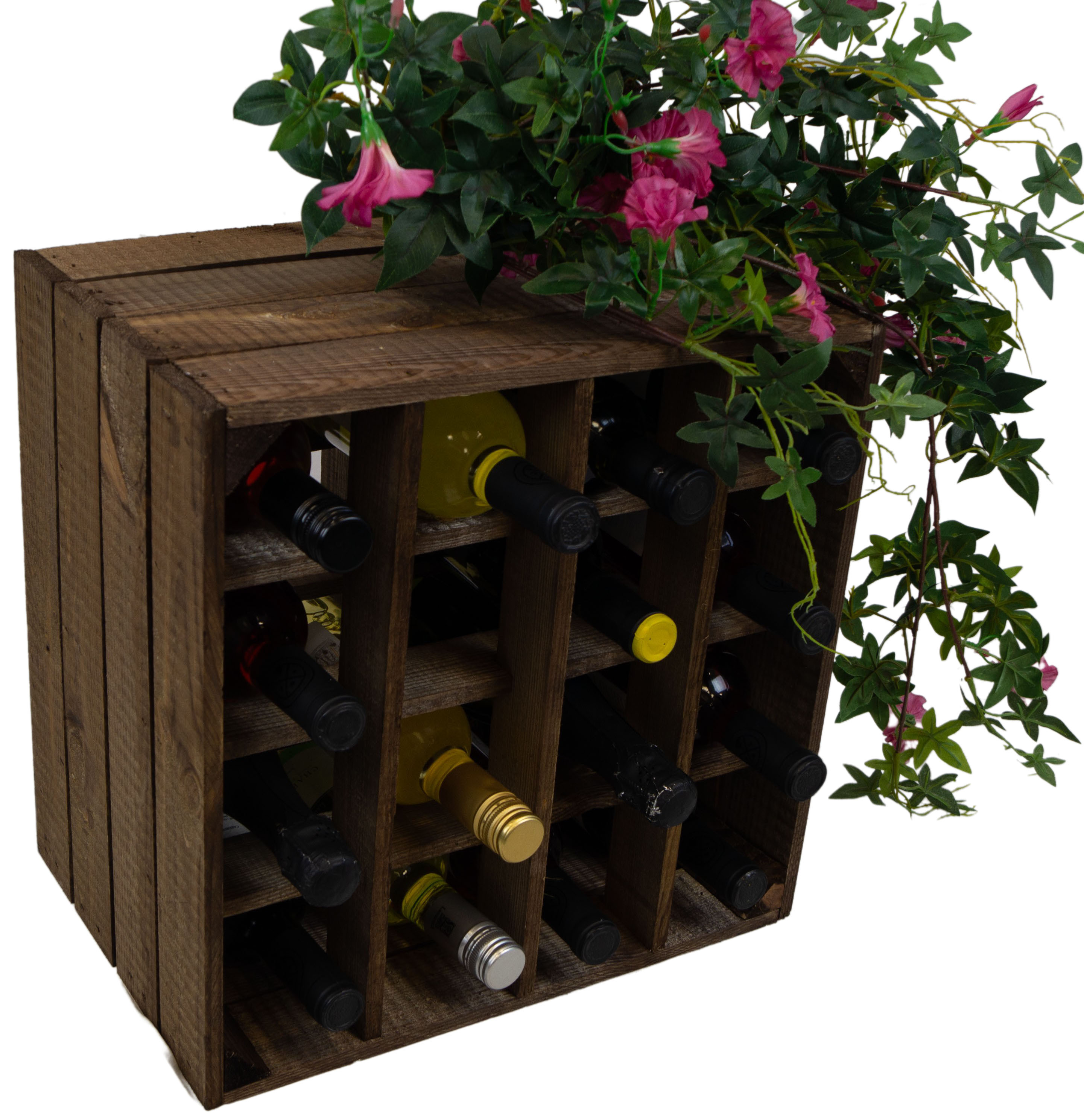 Weinregal "16er" dunkel