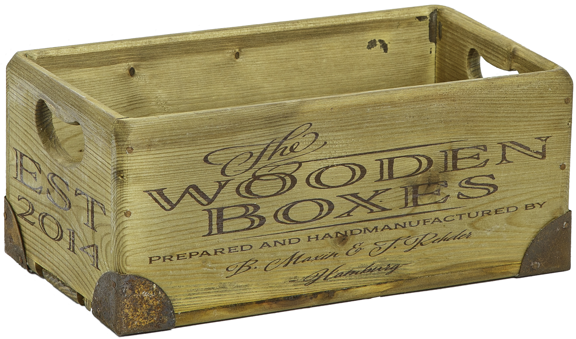 2er Set Holzkisten "The Wooden Boxes"