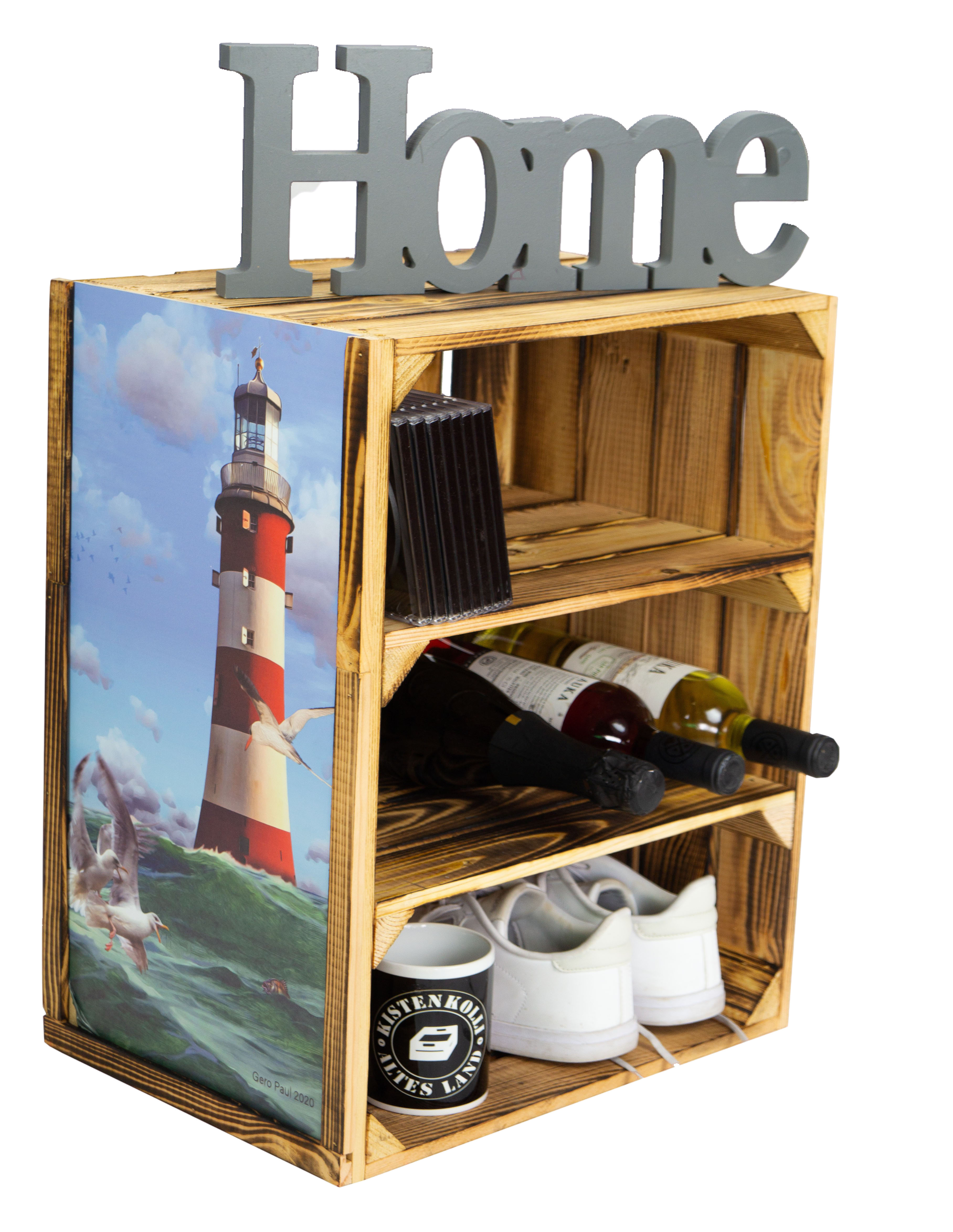 Johanna geflammt doppelt Quer inkl. Bild "von der Küste"