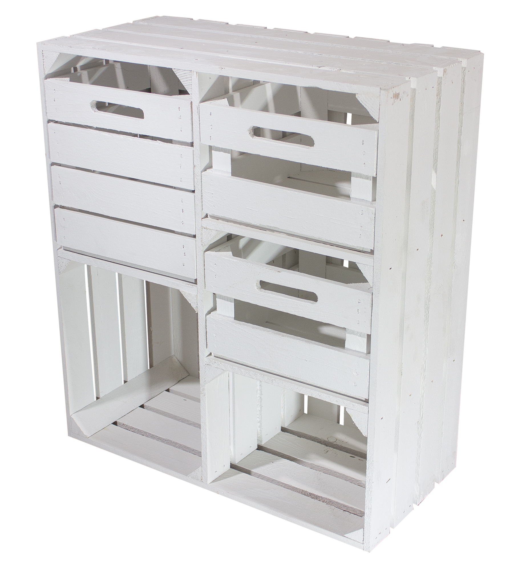 große Kommode HS3 weiss mit Schubladen