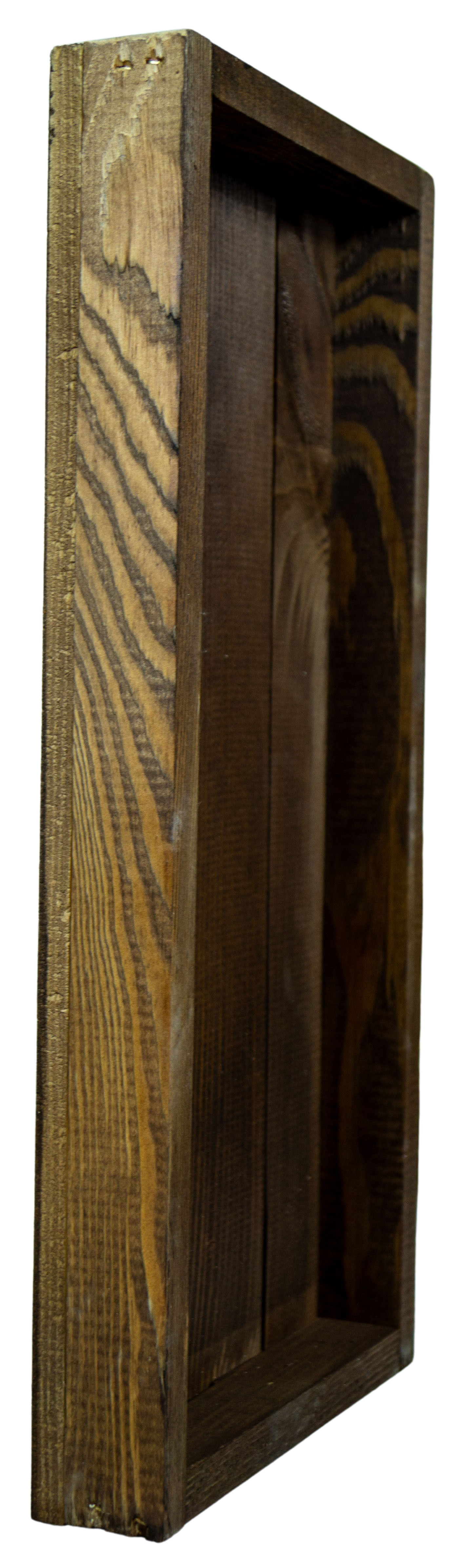 Kleines Dekotablett Emma 40x19x4cm in palisander