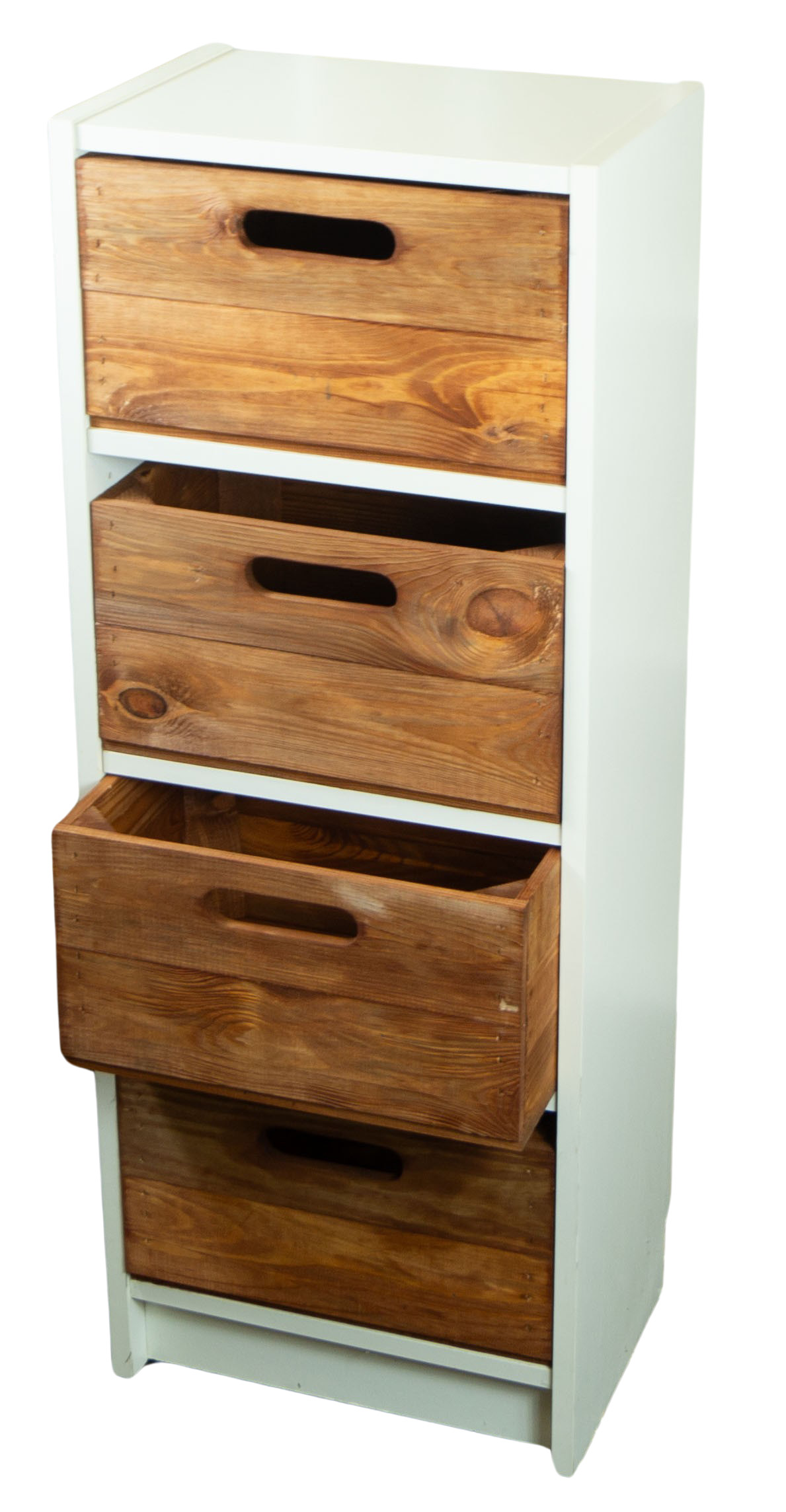 Boîte en bois noir émaillé convenant aux étagères Kallax et Expedit Insert pour étagère