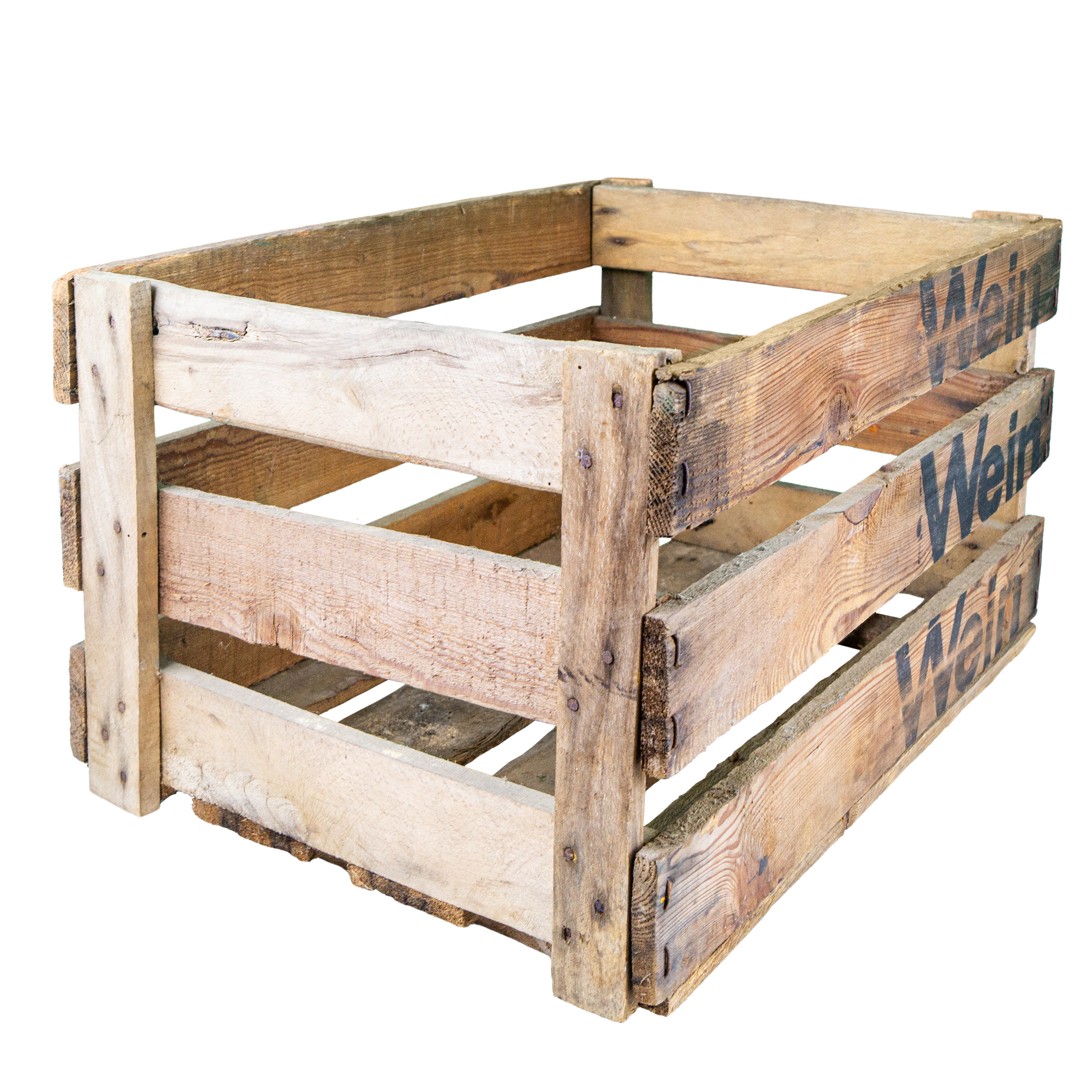 alte Weinkiste WEIN WEIN WEIN  2te Wahl