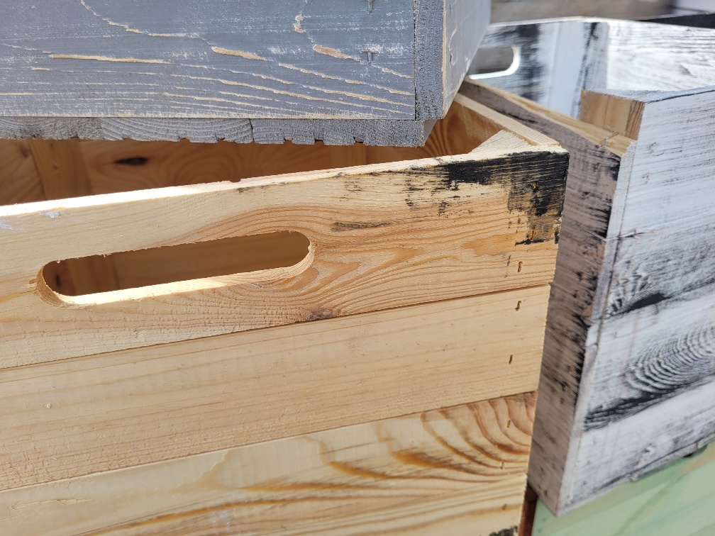 3er Obstkisten  2te Wahl Überraschungspaket aus Retouren 33x37,5x32,5cm Kallakisten