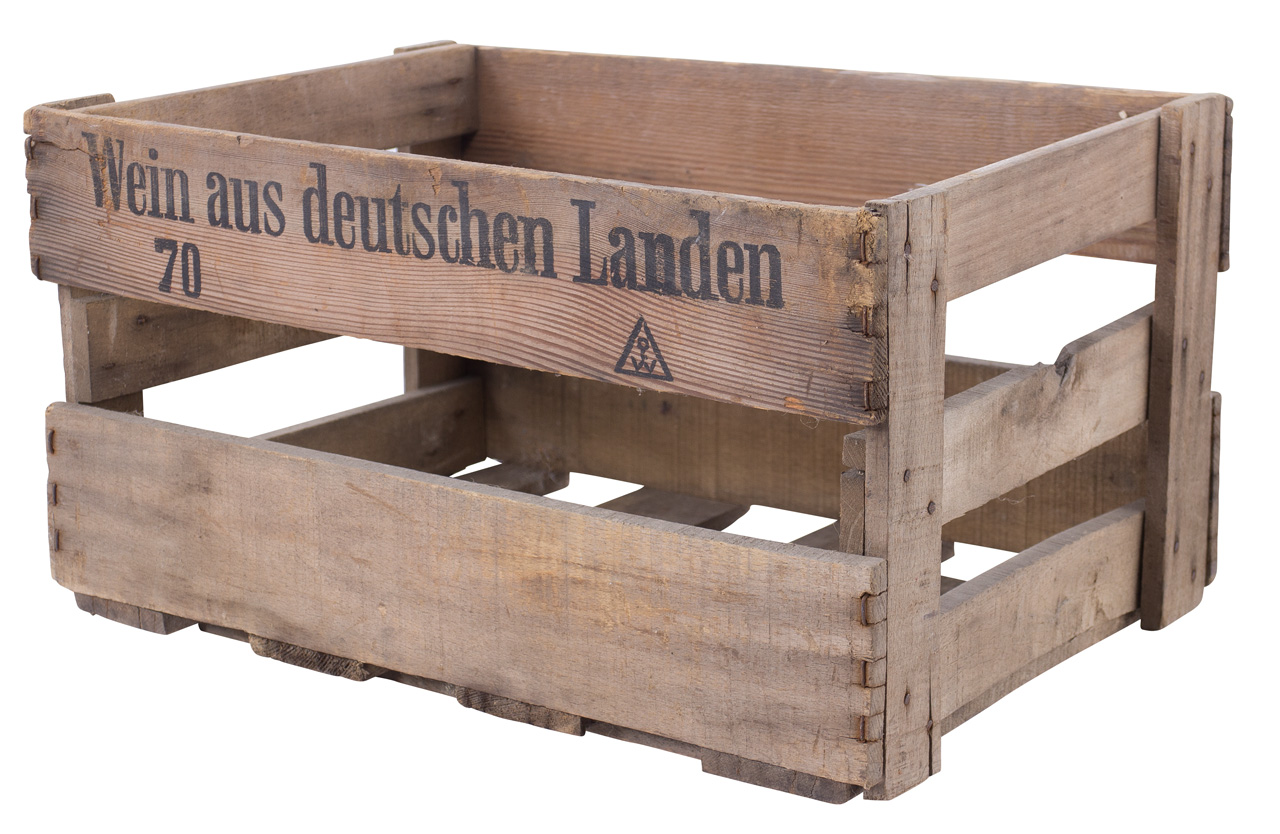originale pfälzer Weinkiste