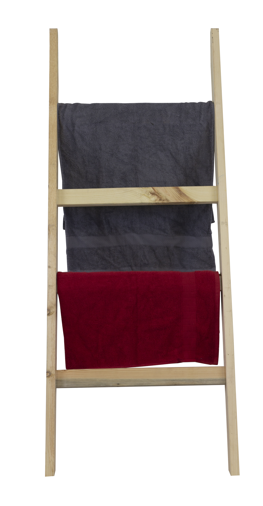 Holzleiter Natur breit 140cm Neu