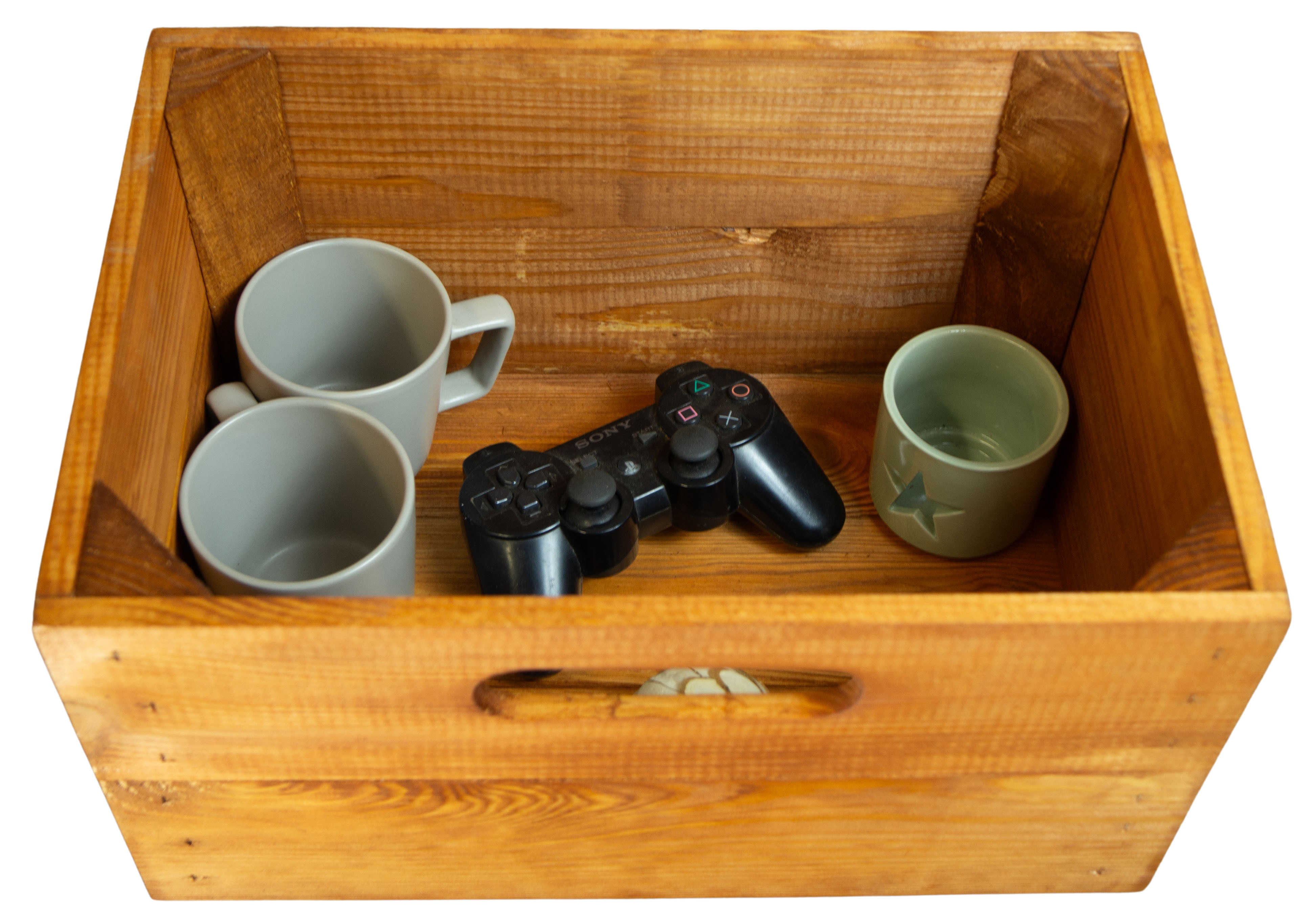 Boîte en bois noir émaillé convenant aux étagères Kallax et Expedit Insert pour étagère