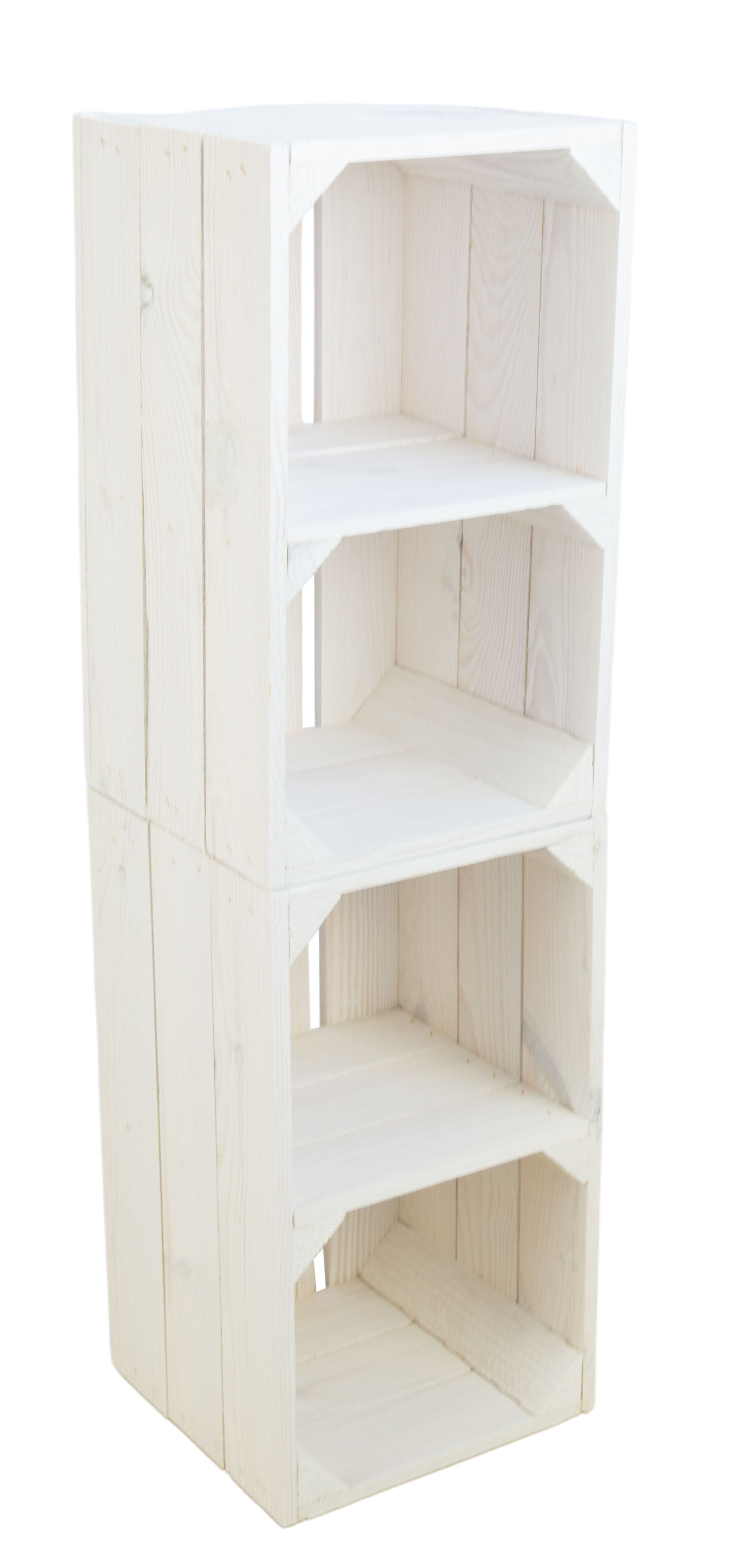 Etagère "Hilde" blanc avec plateau central