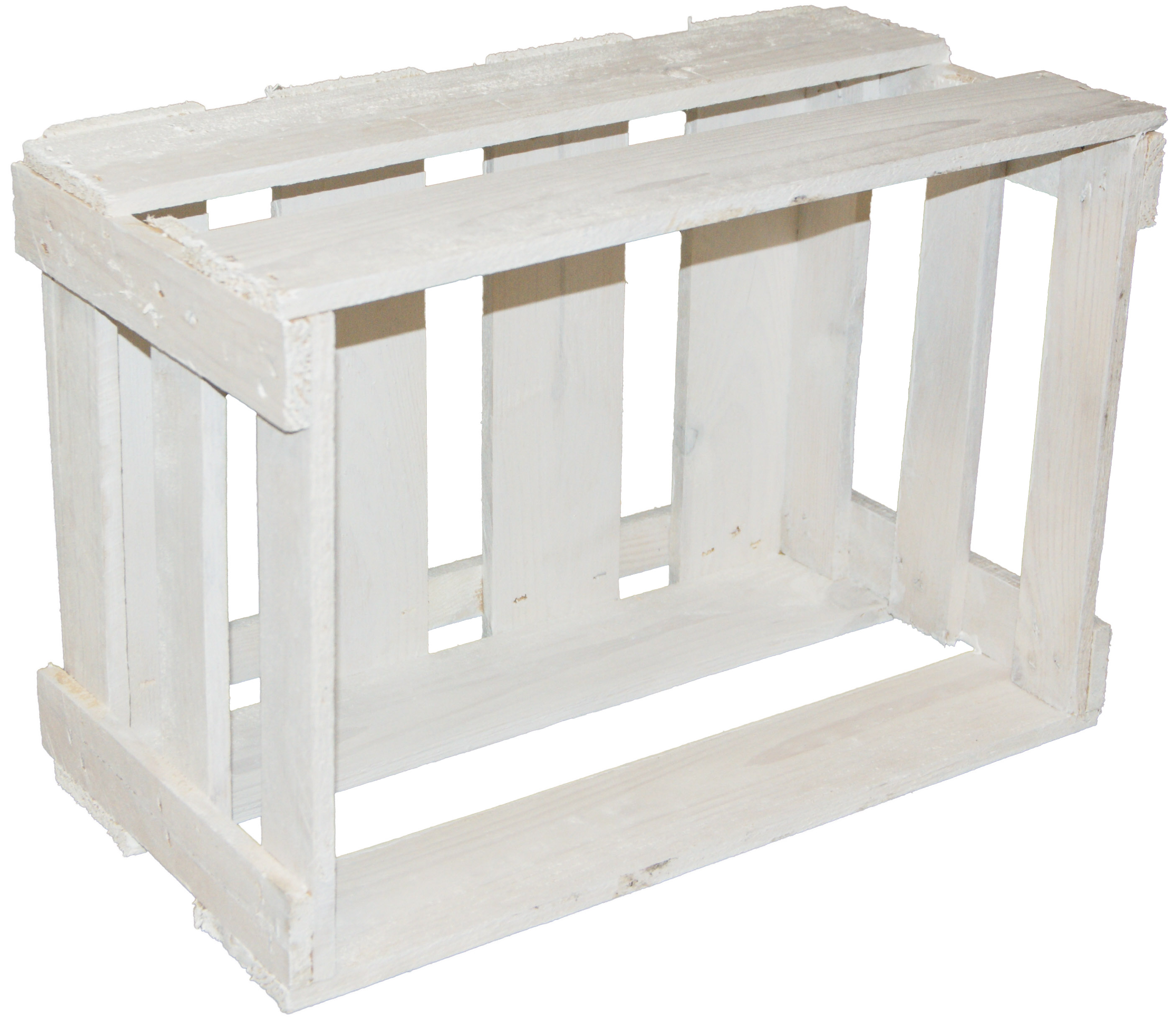 Weinkisten weiß neu 46 x 30 x 28 cm Obstkiste Holzkiste Dekokiste Regalkiste