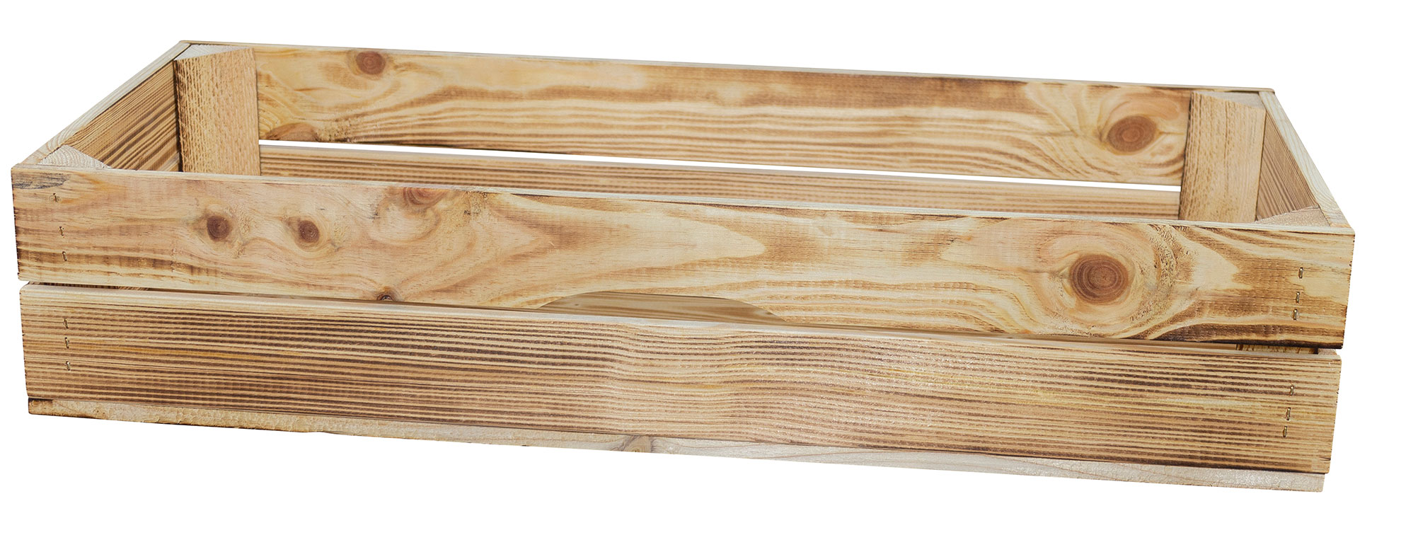 Schubladenkiste geflammt für Tosca Holzkiste Einschubkiste Weinkiste Obstkiste