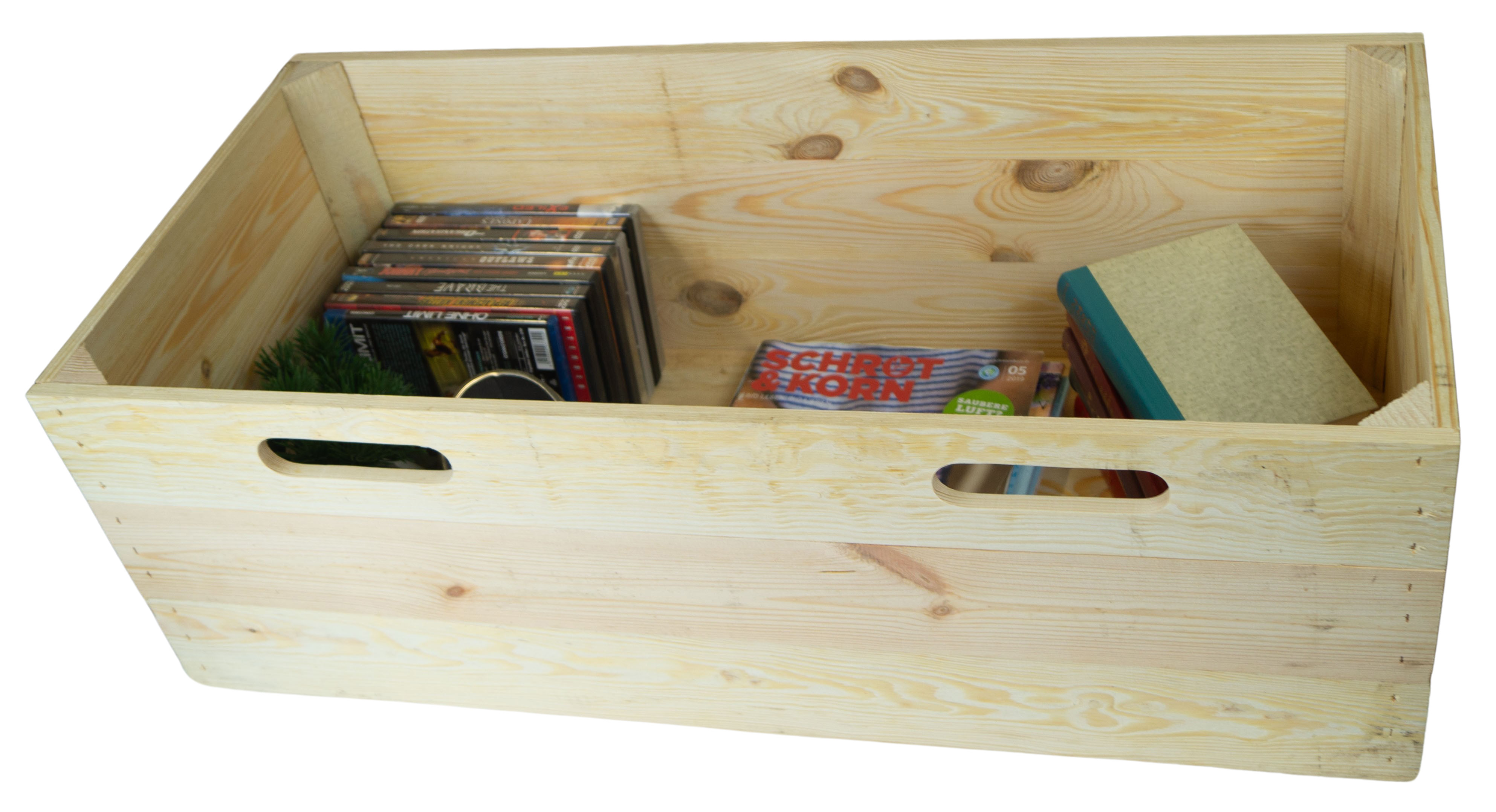 Boîte en bois noir émaillé convenant aux étagères Kallax et Expedit Insert pour étagère