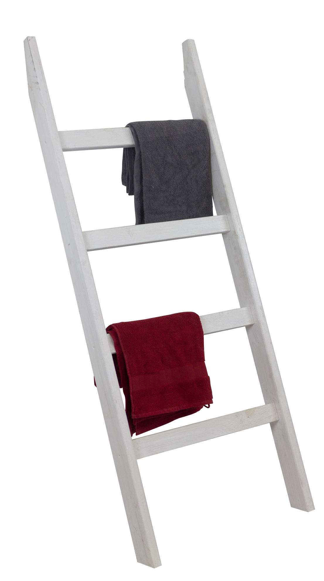 Holzleiter breit 140cm Neu weiss