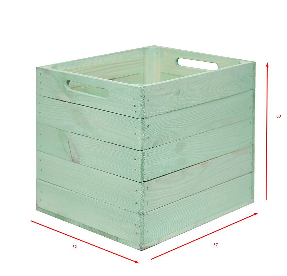 Holzkiste Mint  passend für Kallax und Expeditregale