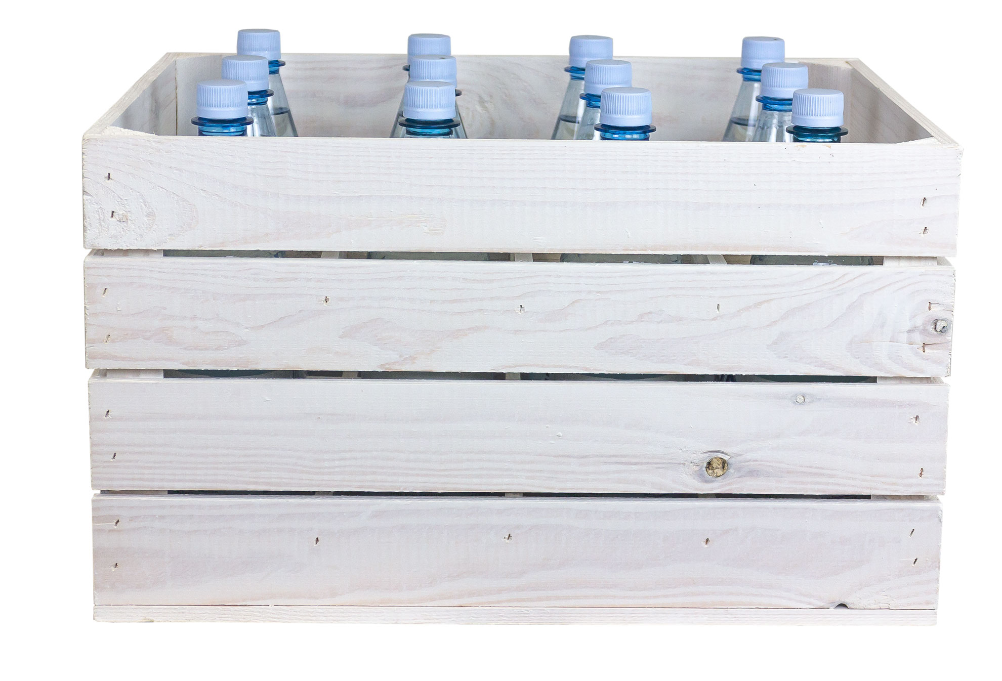 Flaschenregal Henry  12er weiss