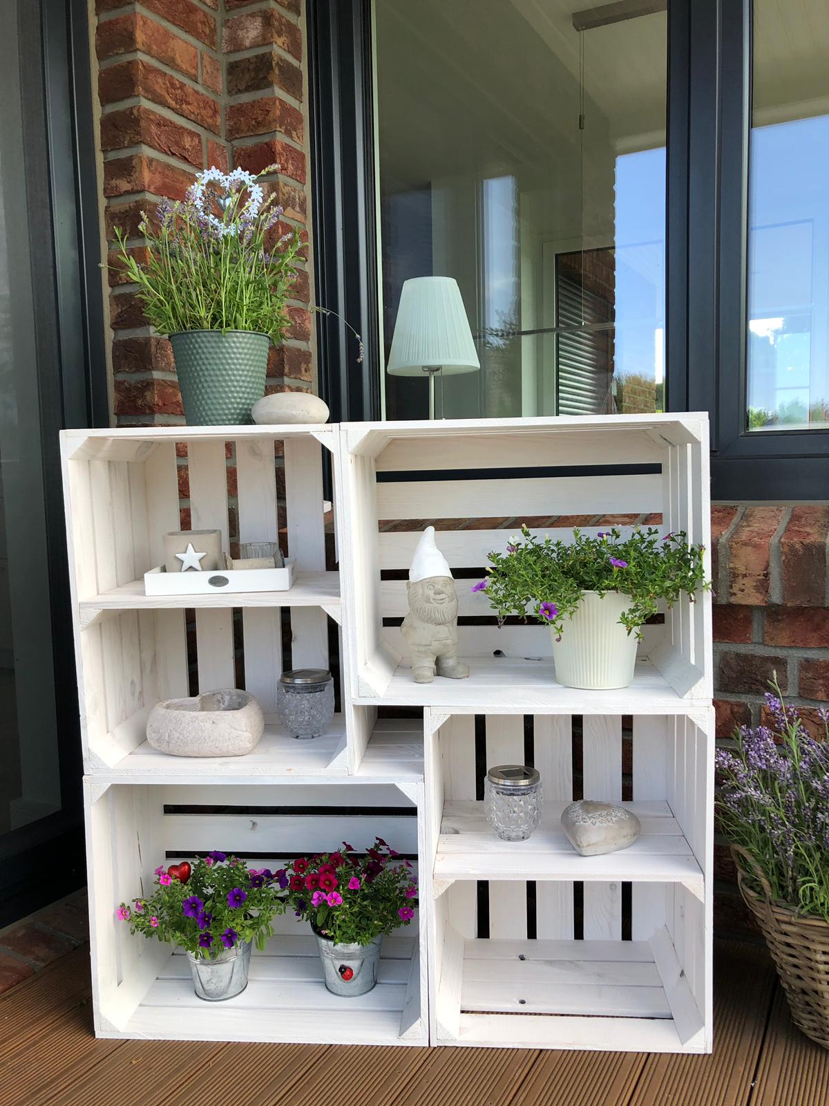 Etagère à fruits "Johanna" nouveau - blanc - c.t