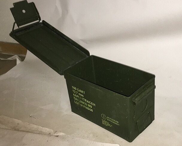 2er Set Munitionskiste Metall 4API  B-WARE  Aufbewahrungskiste Militärkiste Munitionsbox